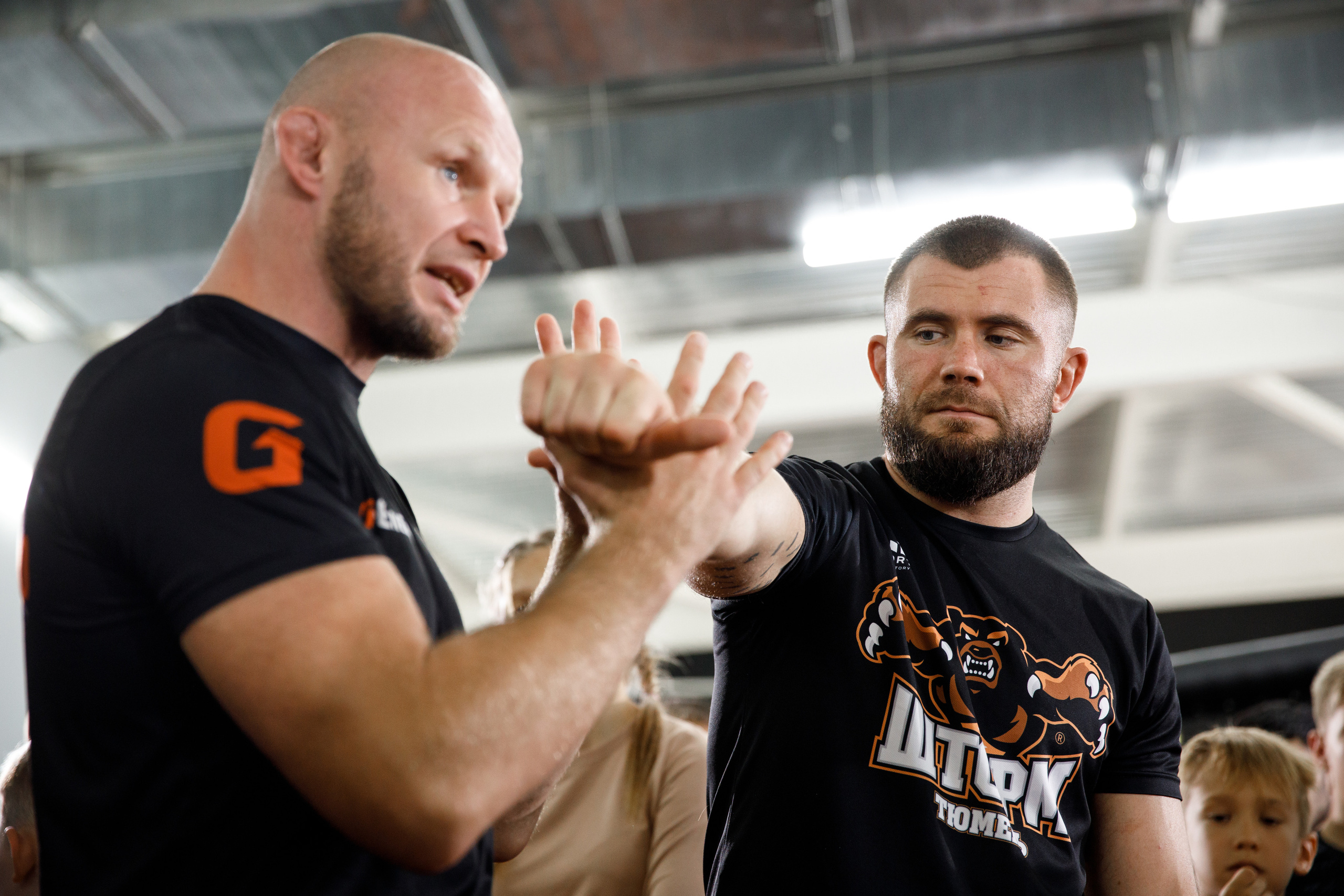 Шторм. Открытие филиала школы единоборств А. Шлеменко в Тюмени. Фотограф Антон Никандров