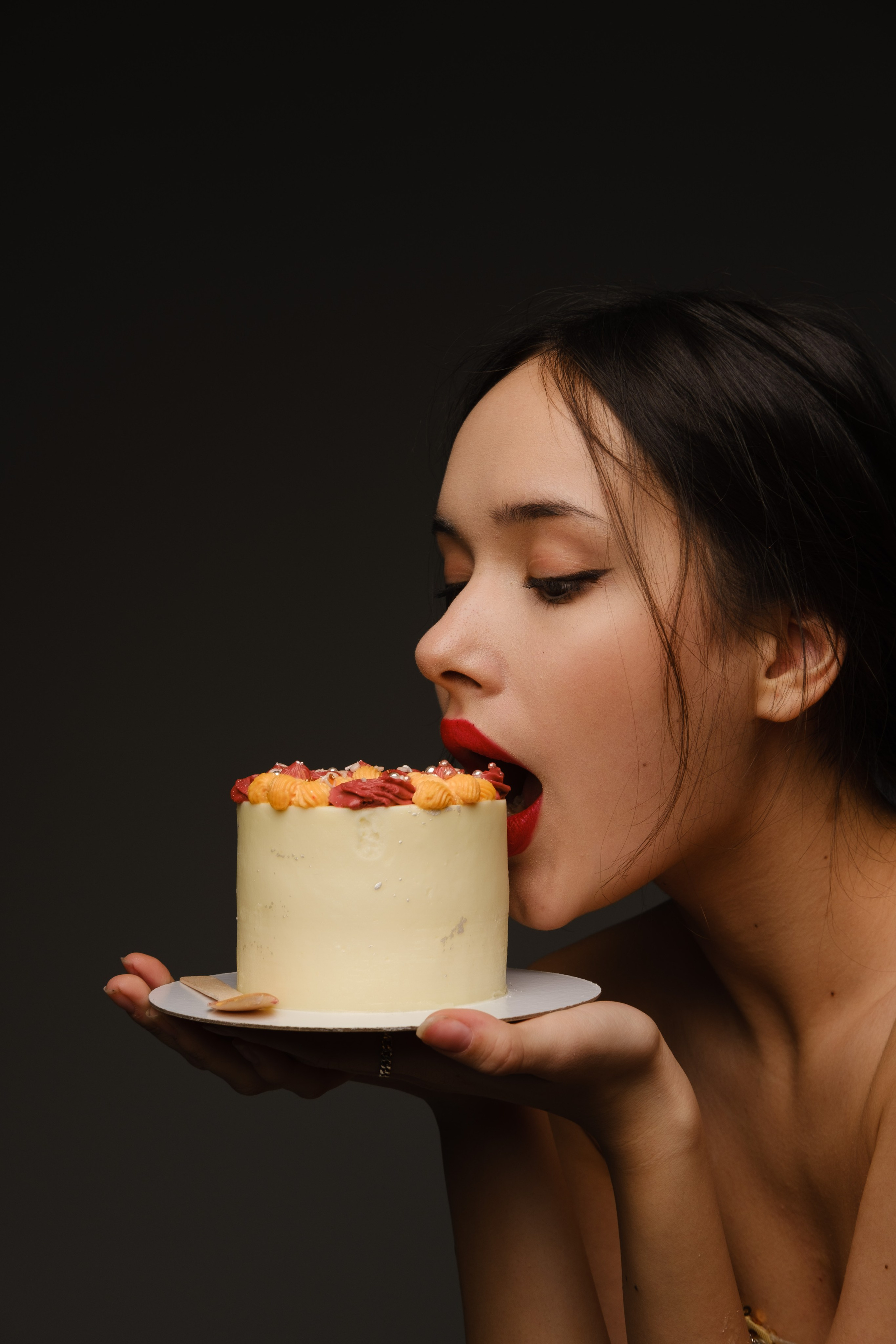 Студийная съемка на циклораме. Фотограф беременности в Санкт-Петербурге Измайлова Анастасия