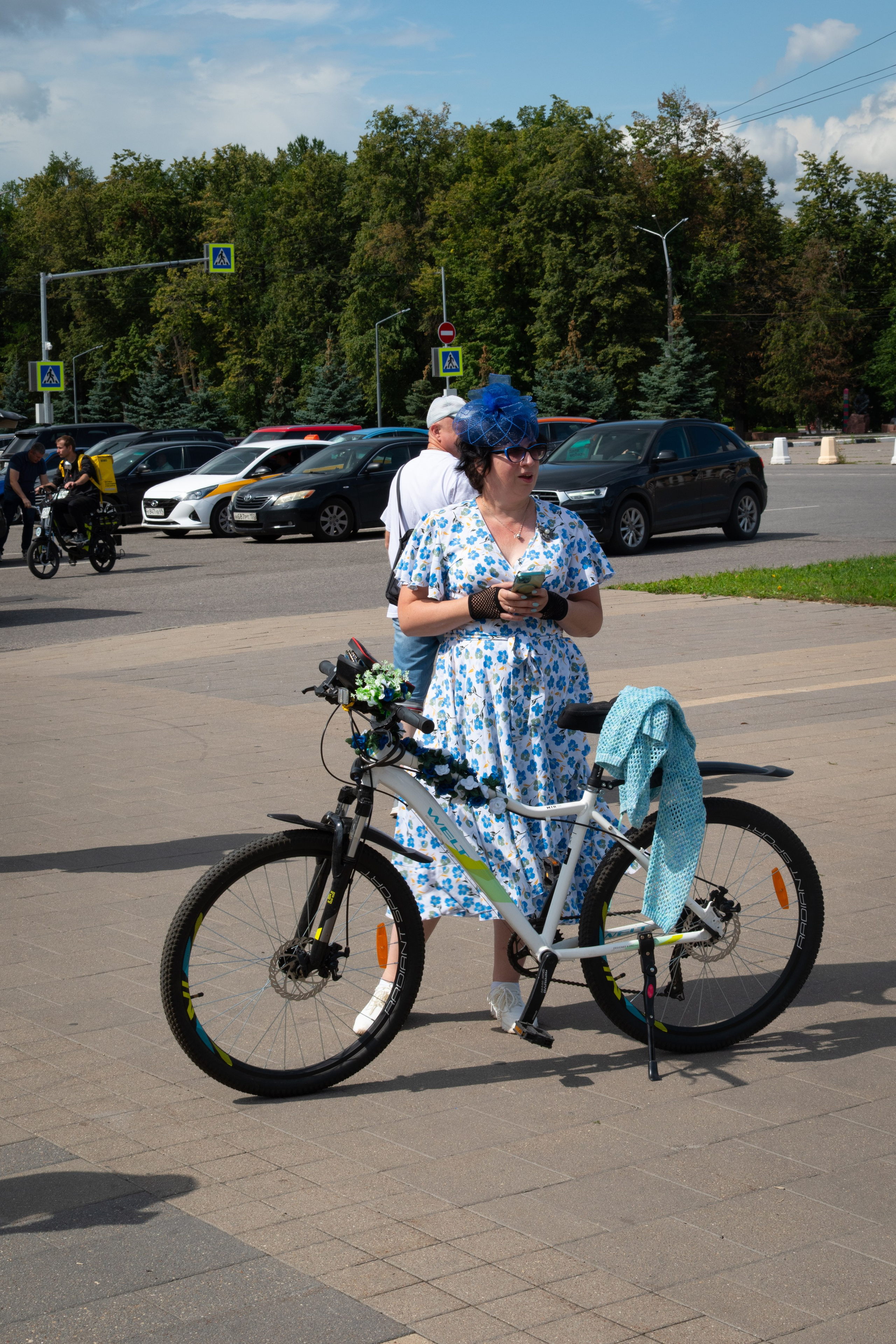«Леди на велосипеде» — велопробег по г. Жуковскому 2025. Репортажный фотограф Сыбер Мартти