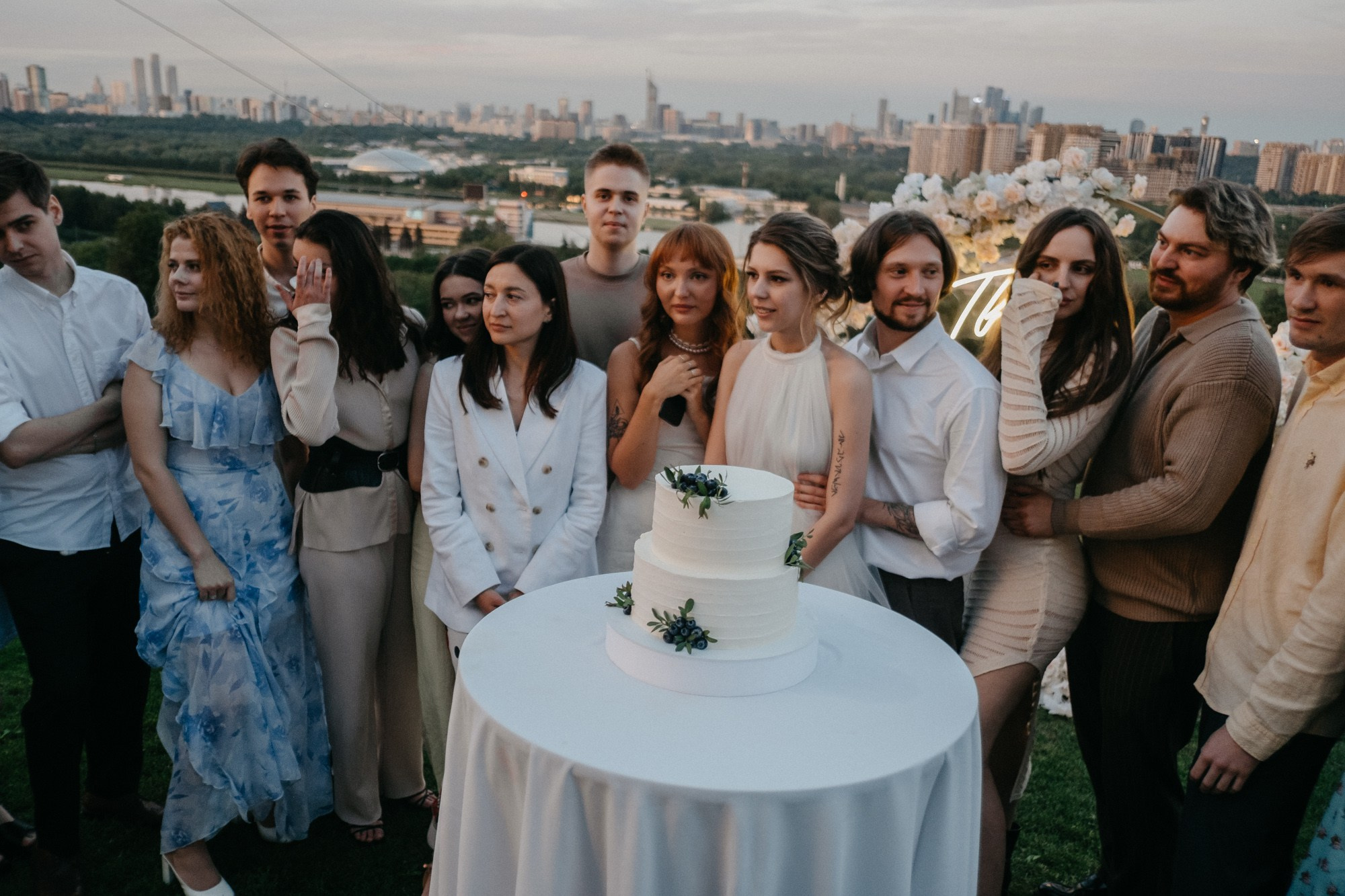 На высоте. Свадебный фотограф Александра Тюлякова