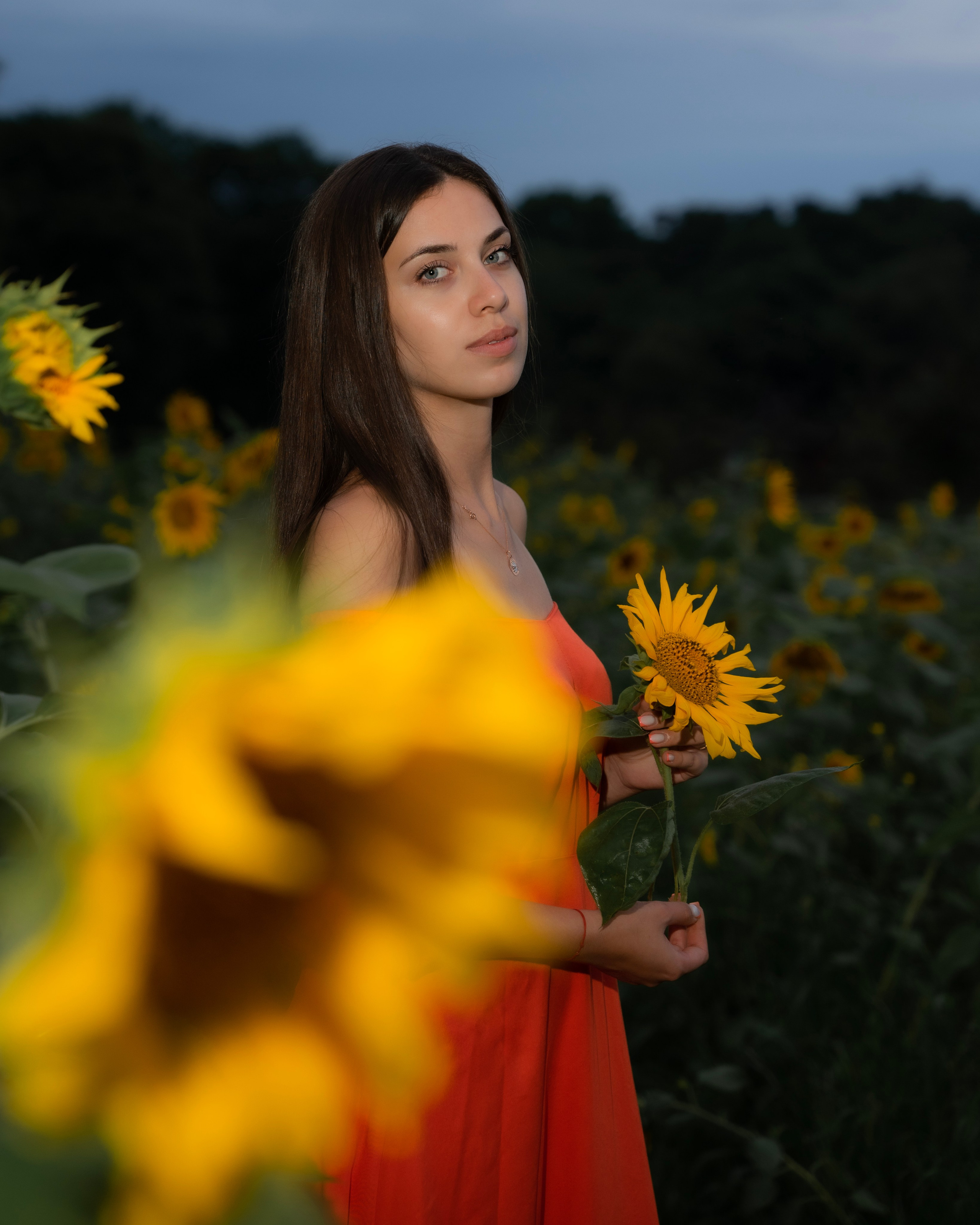 В подсолнухах. Женский, семейный фотограф в г. Уссурийске Марина Гусарова