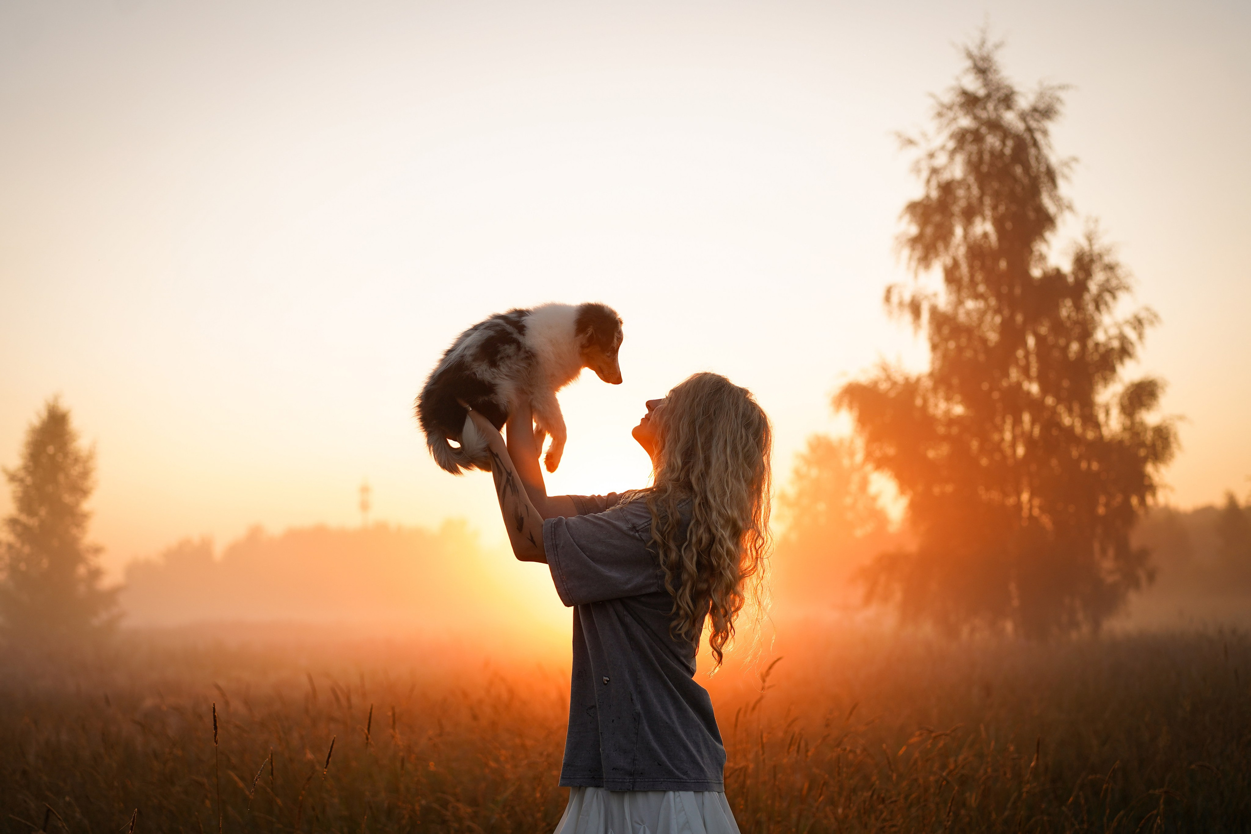 Алина и Лето. Фотограф-анималист в Санкт-Петербурге Яна Мартынова