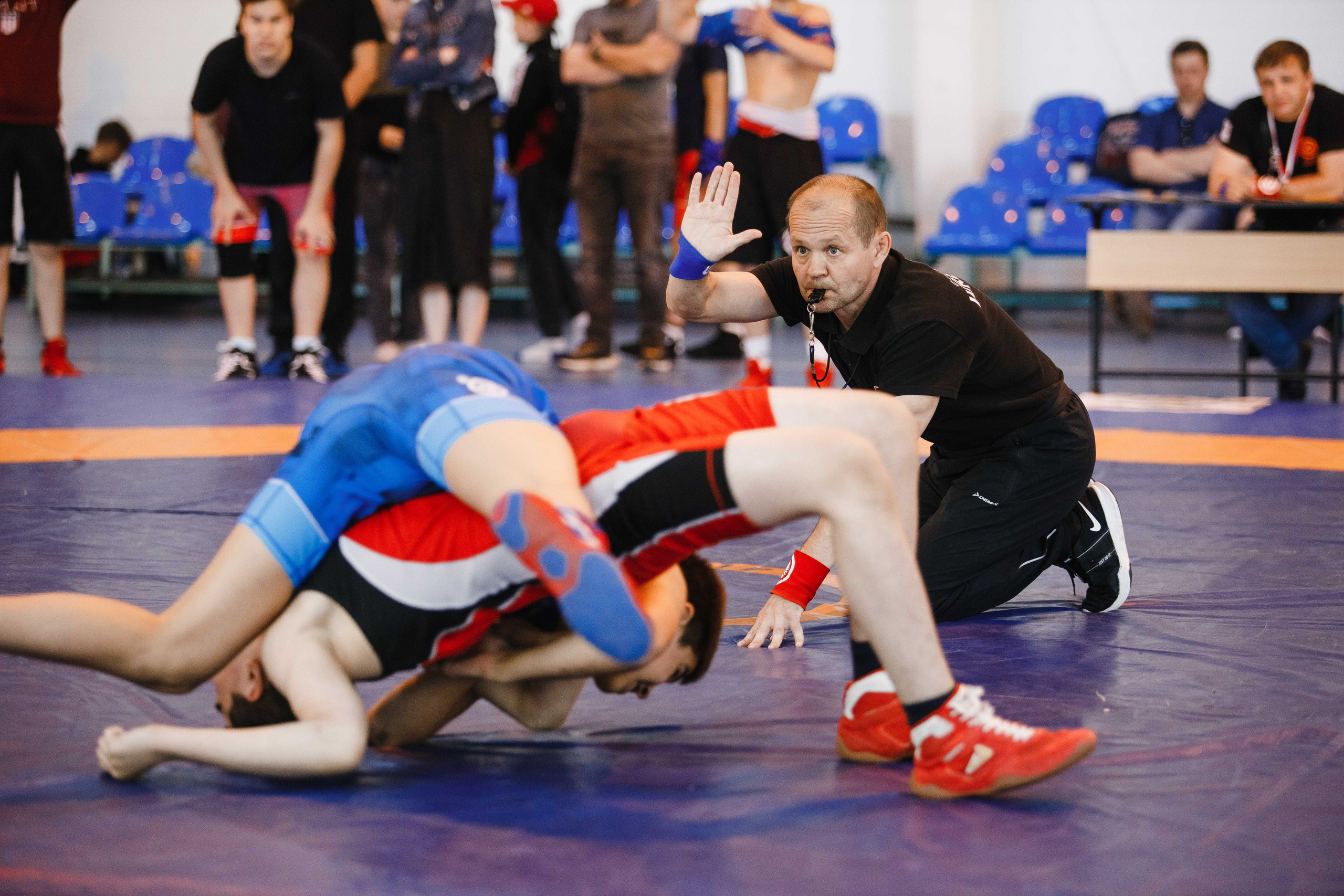 Турнир по греко-римской борьбе. Фотограф Андрей Баксов