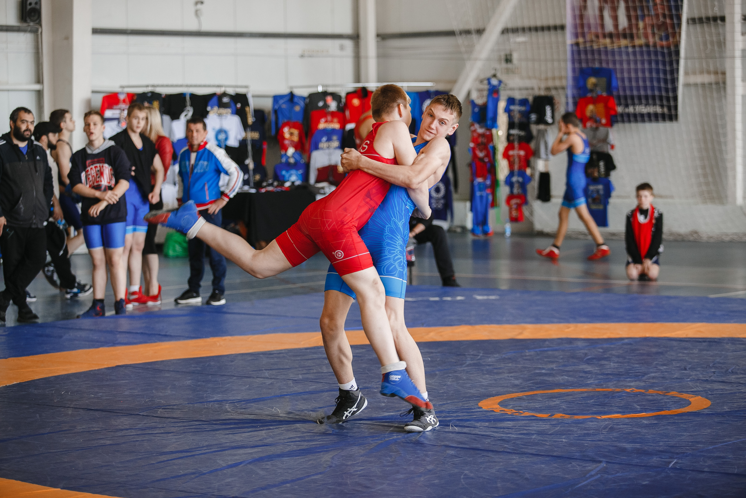 Турнир по греко-римской борьбе. Фотограф Андрей Баксов