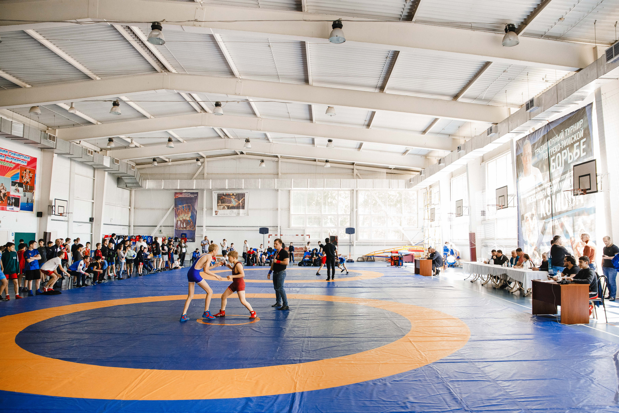 Турнир по греко-римской борьбе. Фотограф Андрей Баксов