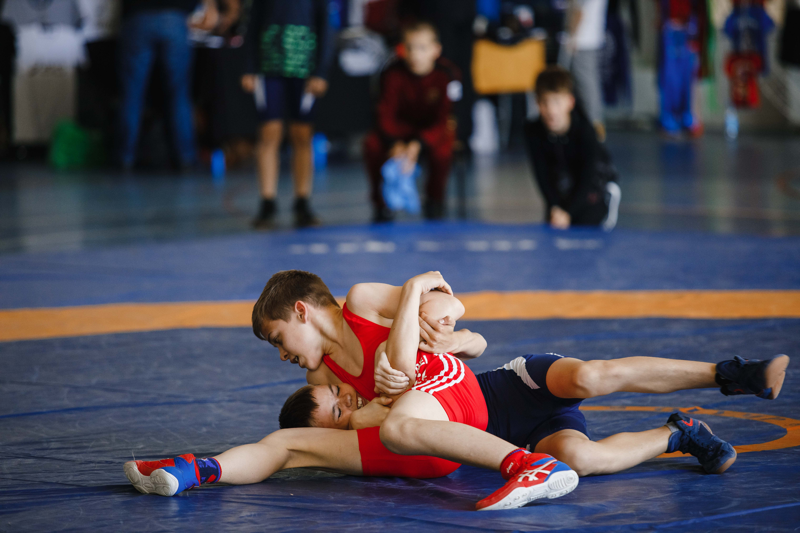 Турнир по греко-римской борьбе. Фотограф Андрей Баксов