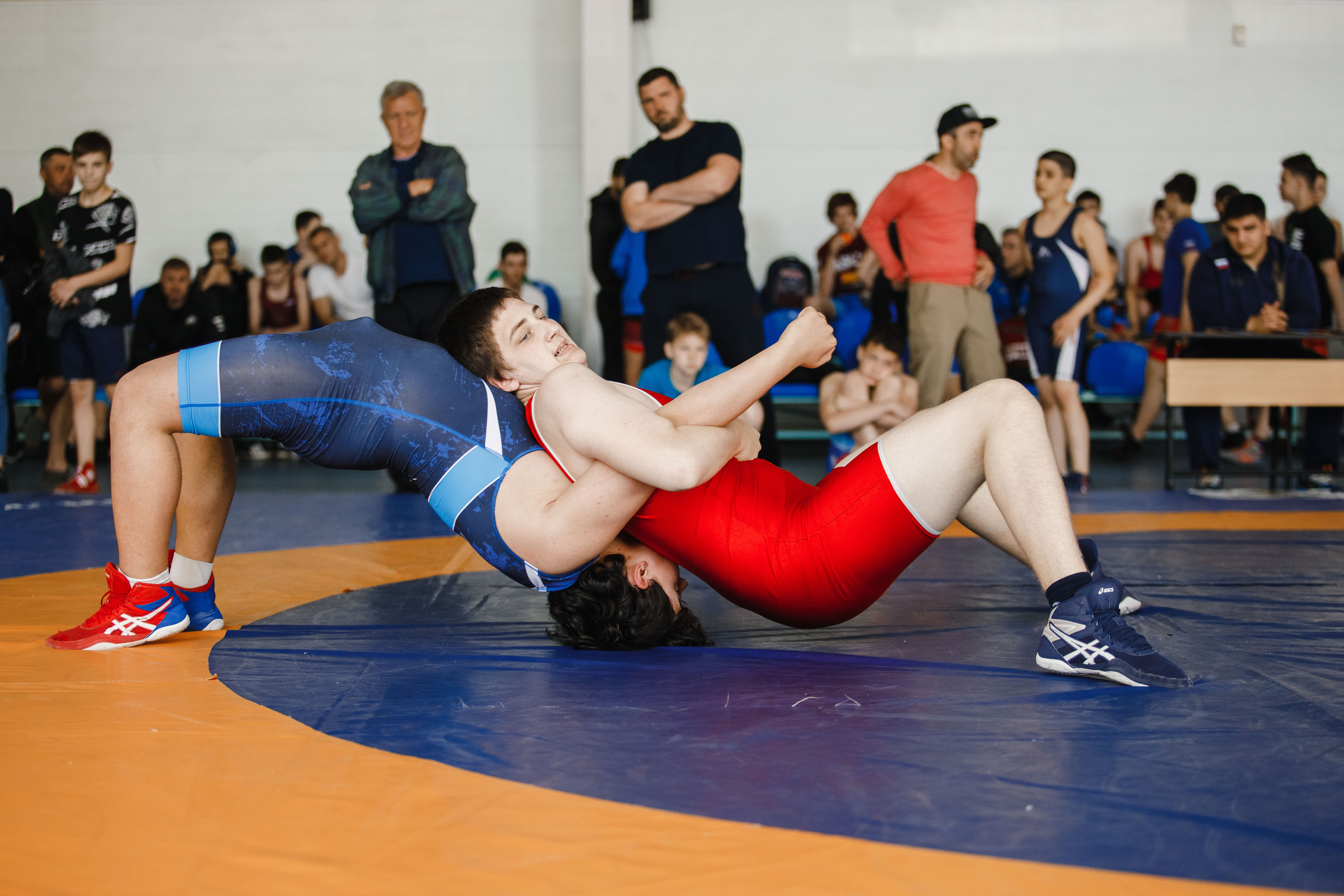 Турнир по греко-римской борьбе. Фотограф Андрей Баксов
