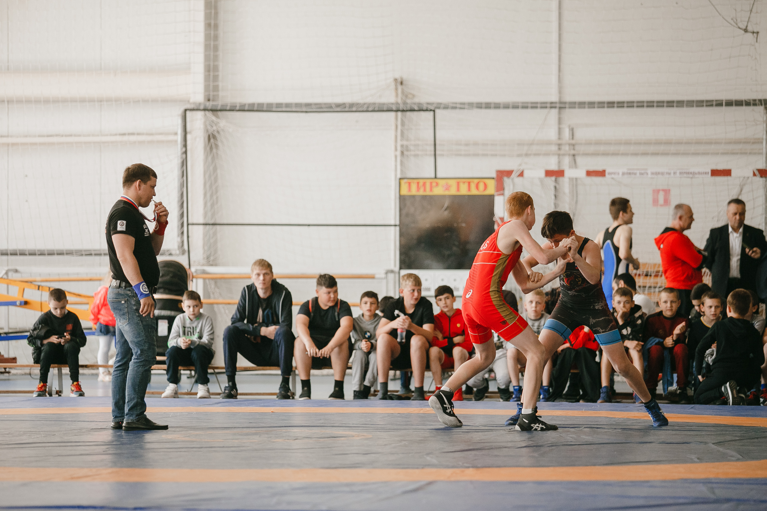 Турнир по греко-римской борьбе. Фотограф Андрей Баксов