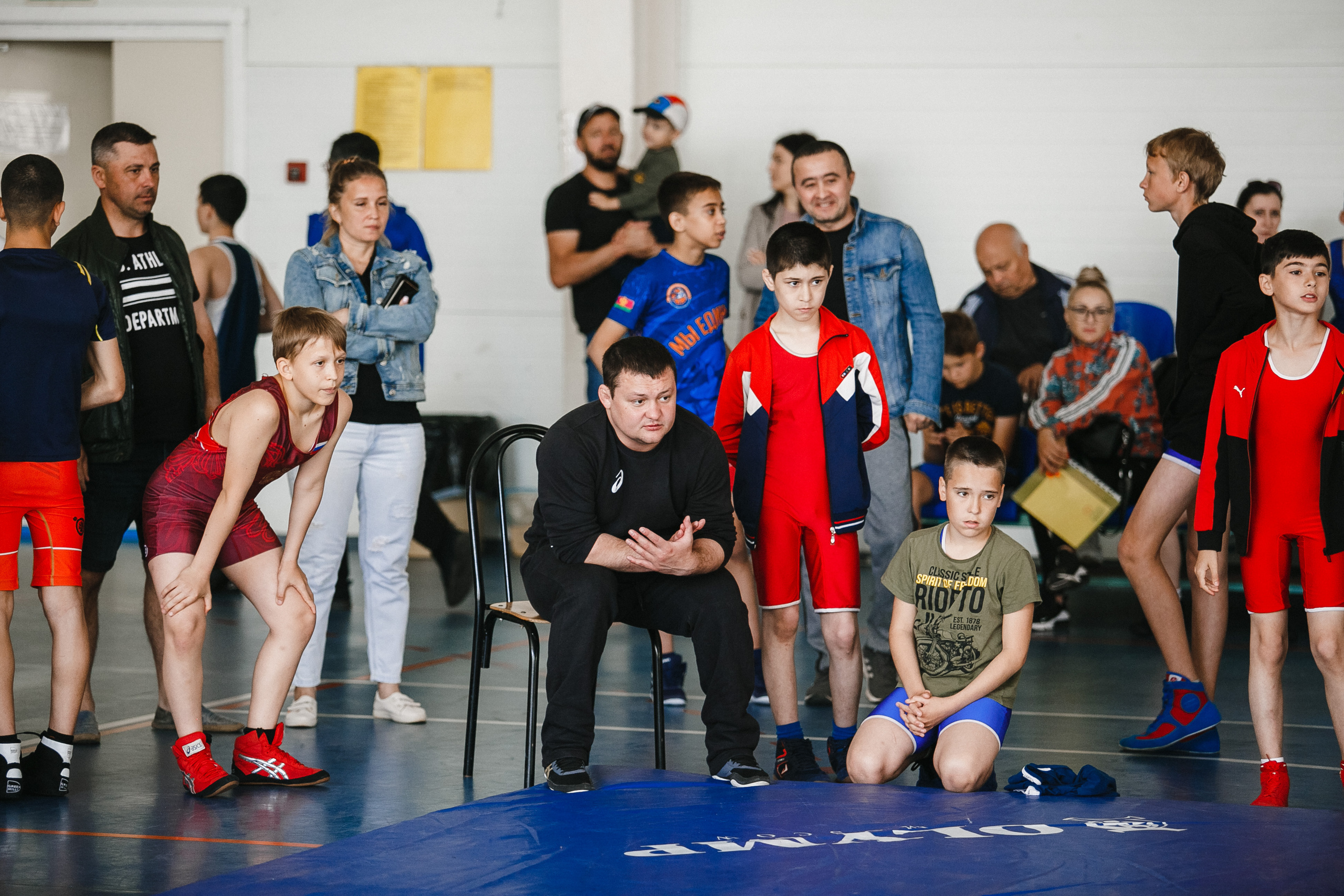 Турнир по греко-римской борьбе. Фотограф Андрей Баксов