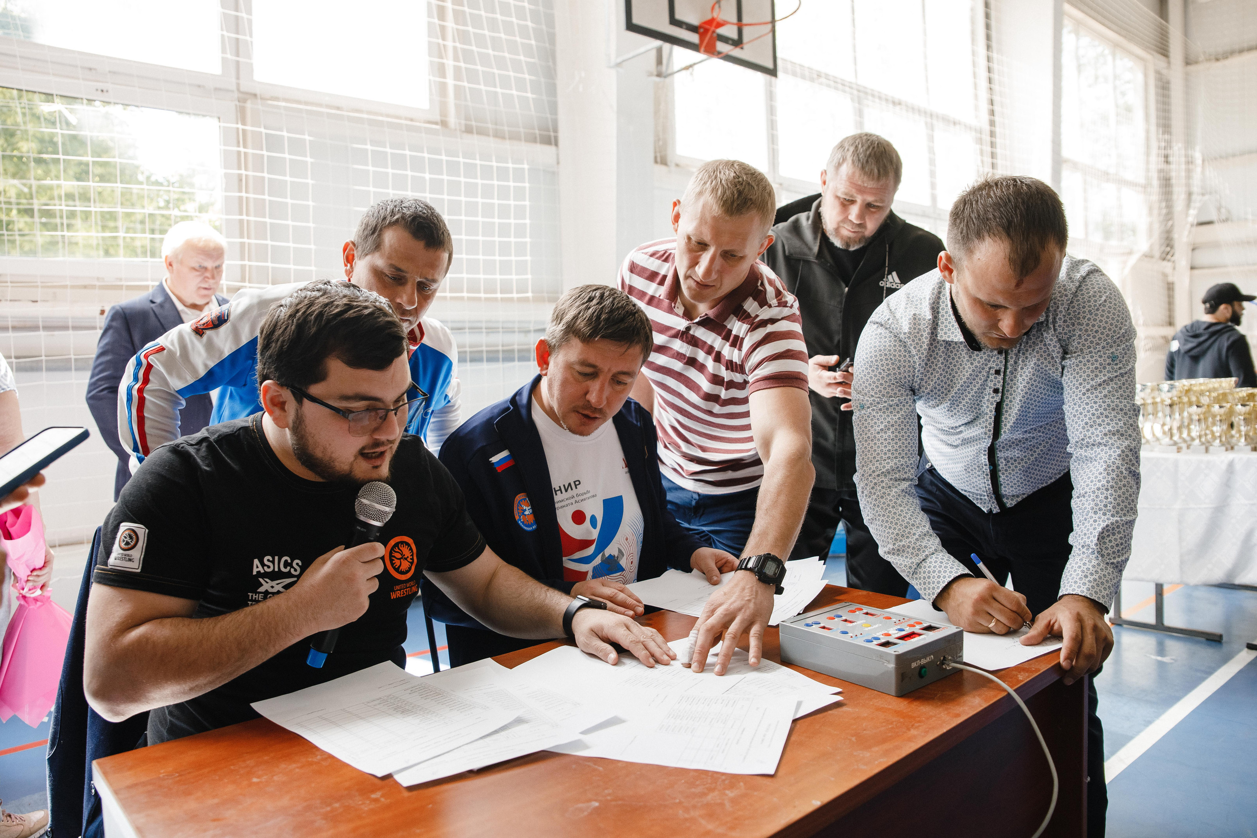 Турнир по греко-римской борьбе. Фотограф Андрей Баксов