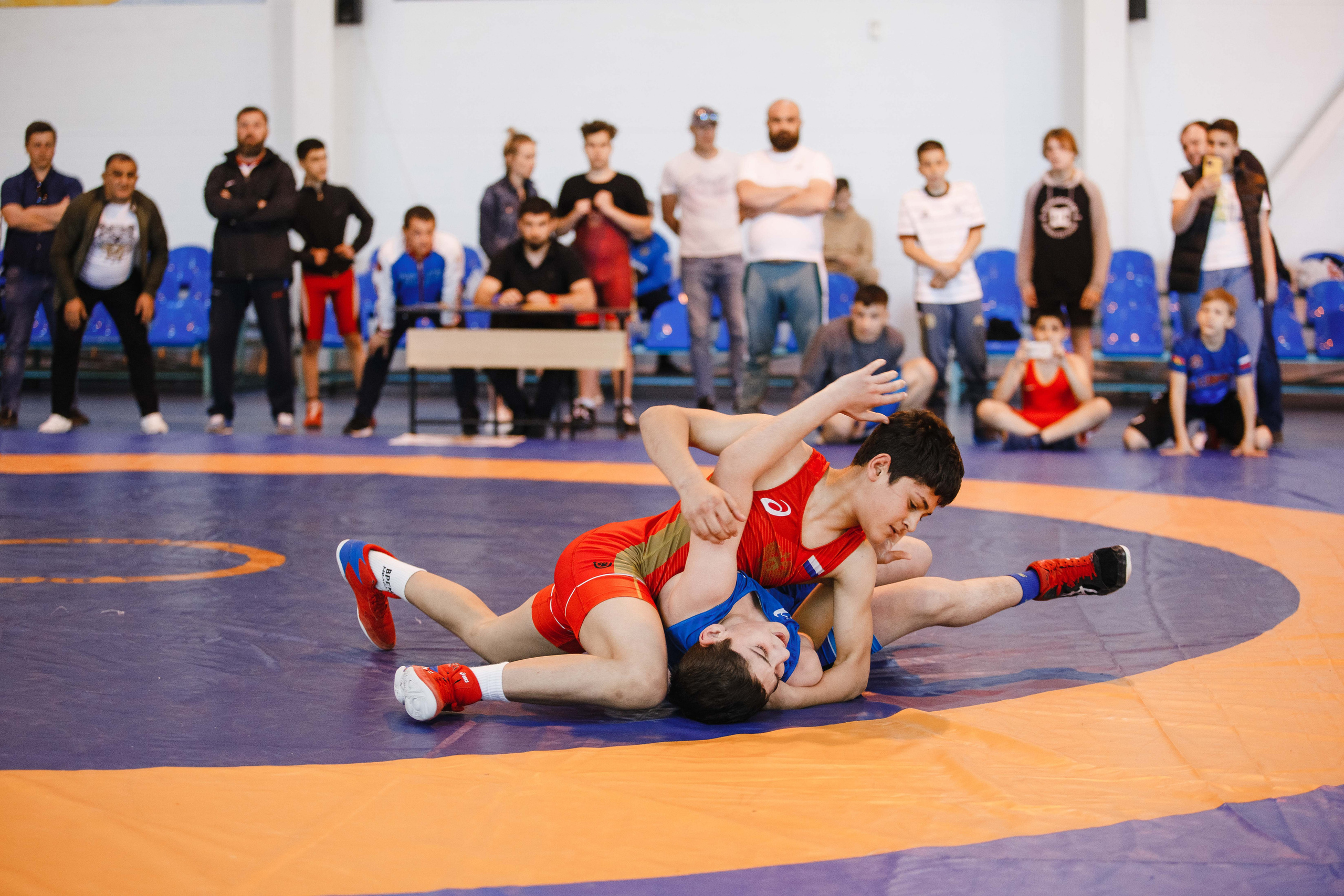 Турнир по греко-римской борьбе. Фотограф Андрей Баксов