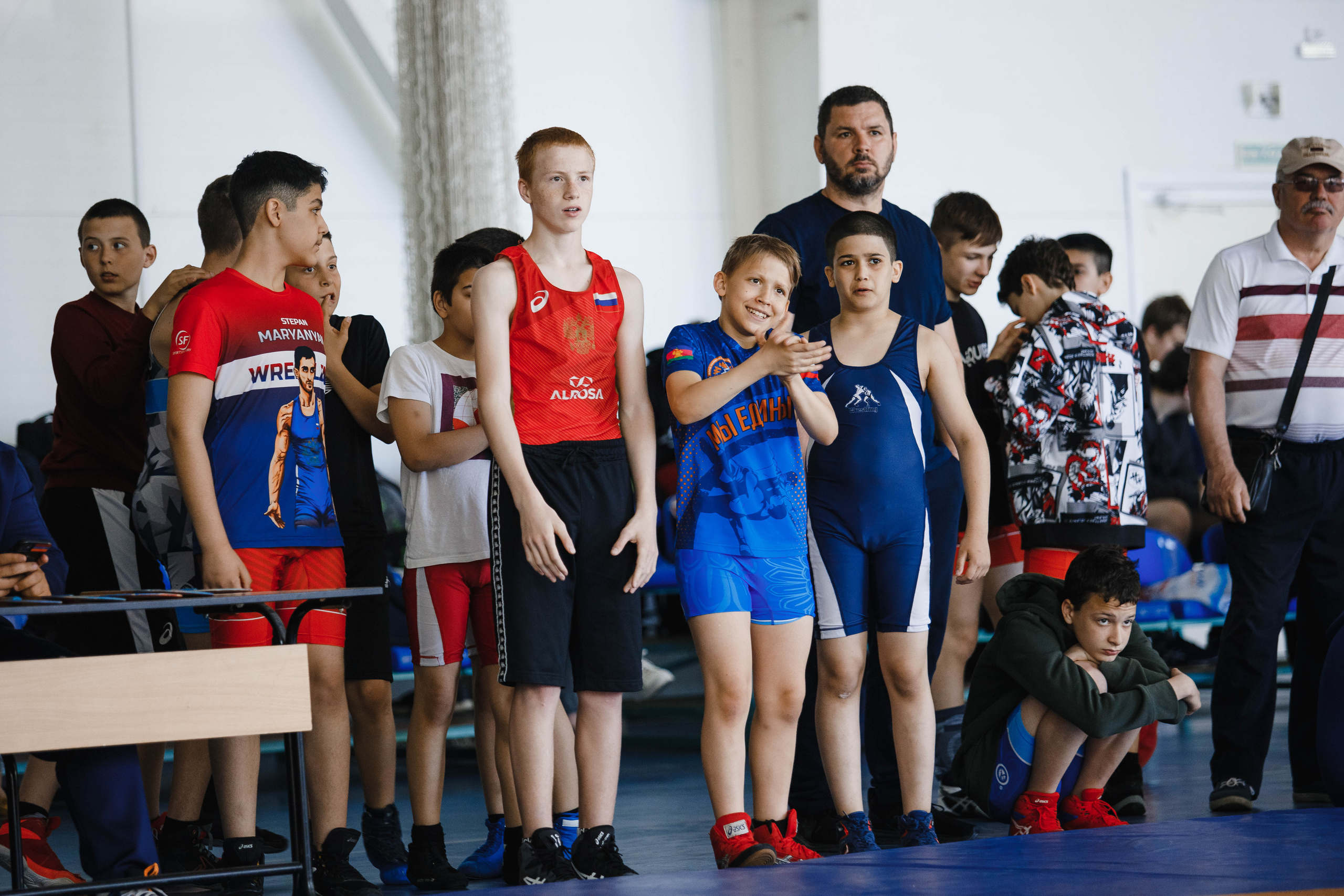 Турнир по греко-римской борьбе. Фотограф Андрей Баксов