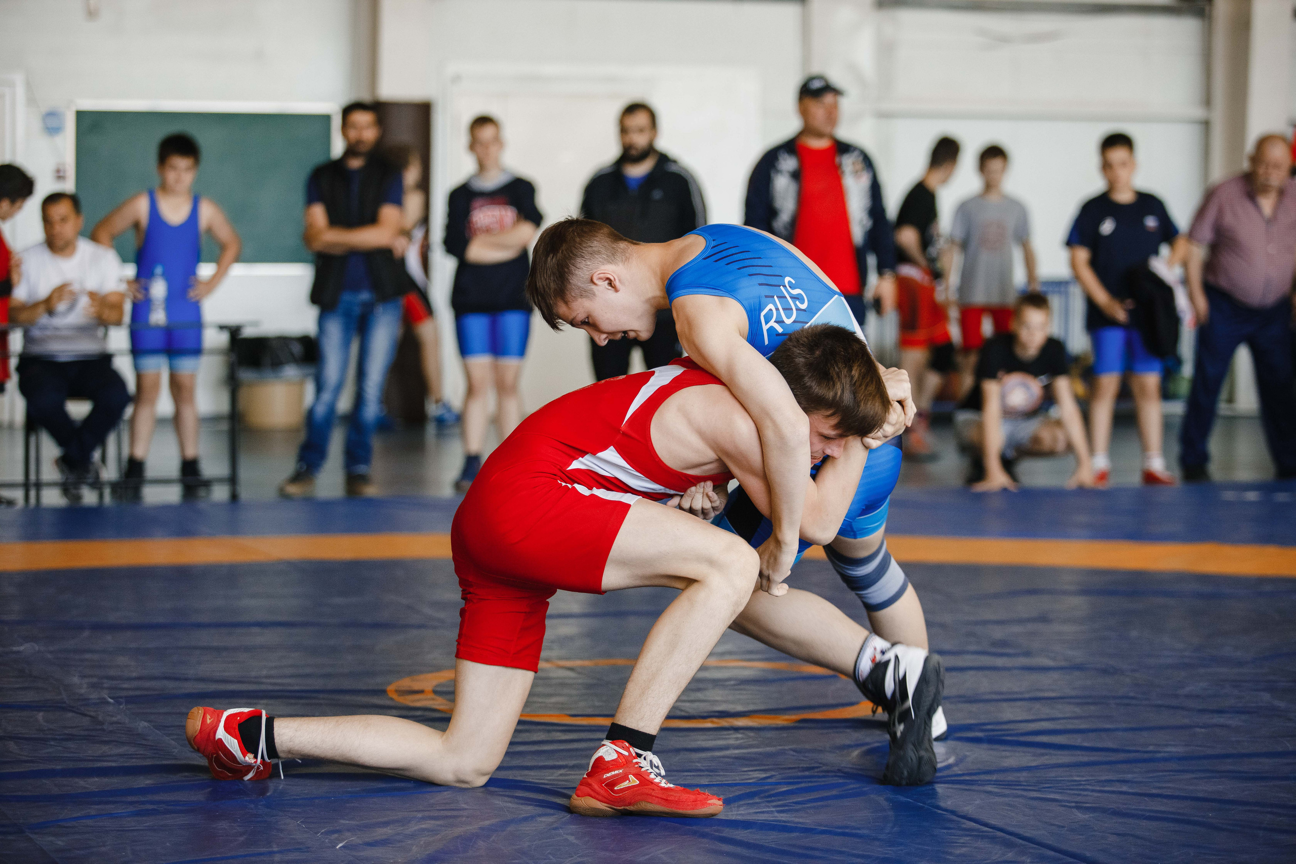 Турнир по греко-римской борьбе. Фотограф Андрей Баксов