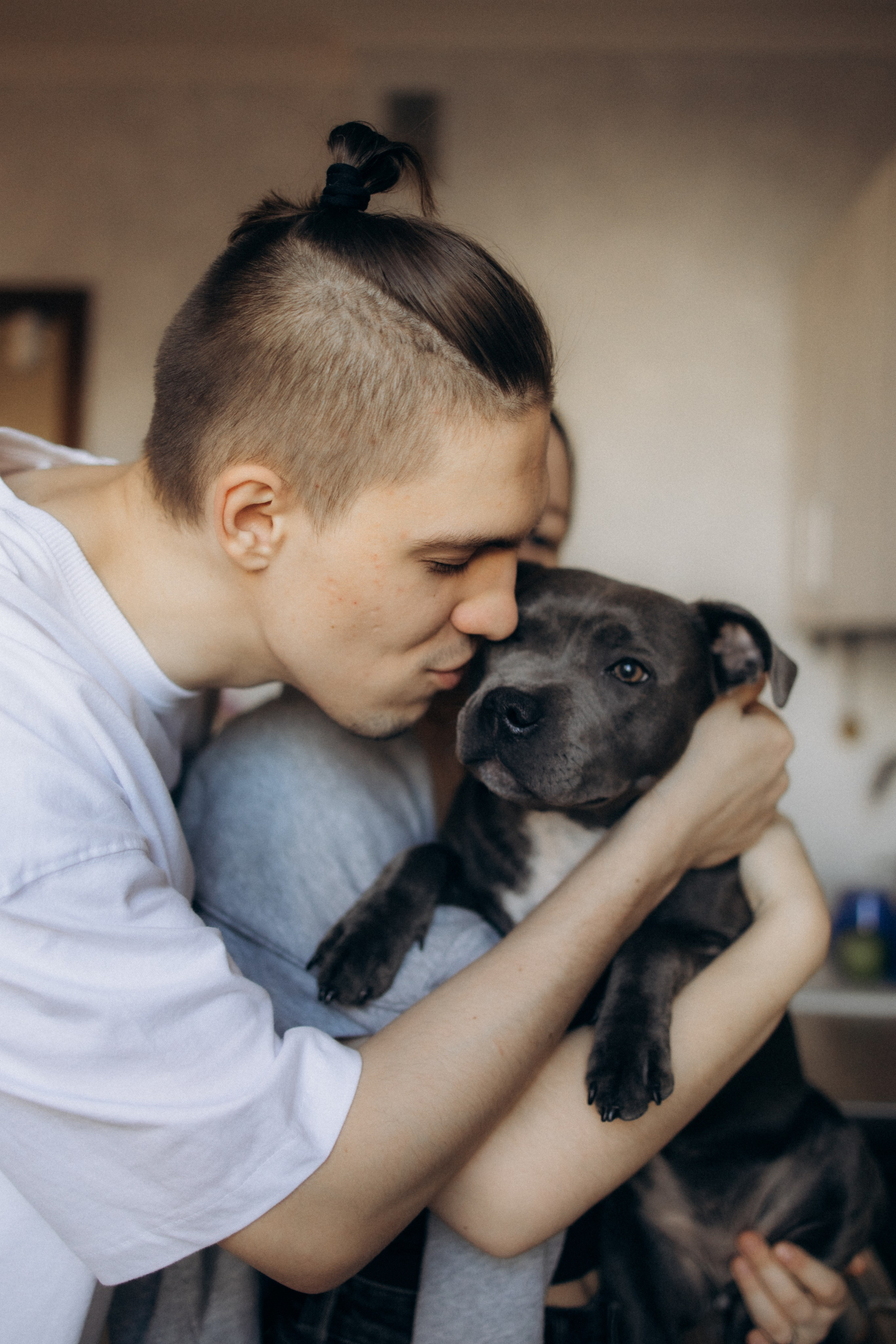 Таня, Егор и Луна. Фотограф анималист в Казани Алина Сулейманова. Фотограф животных