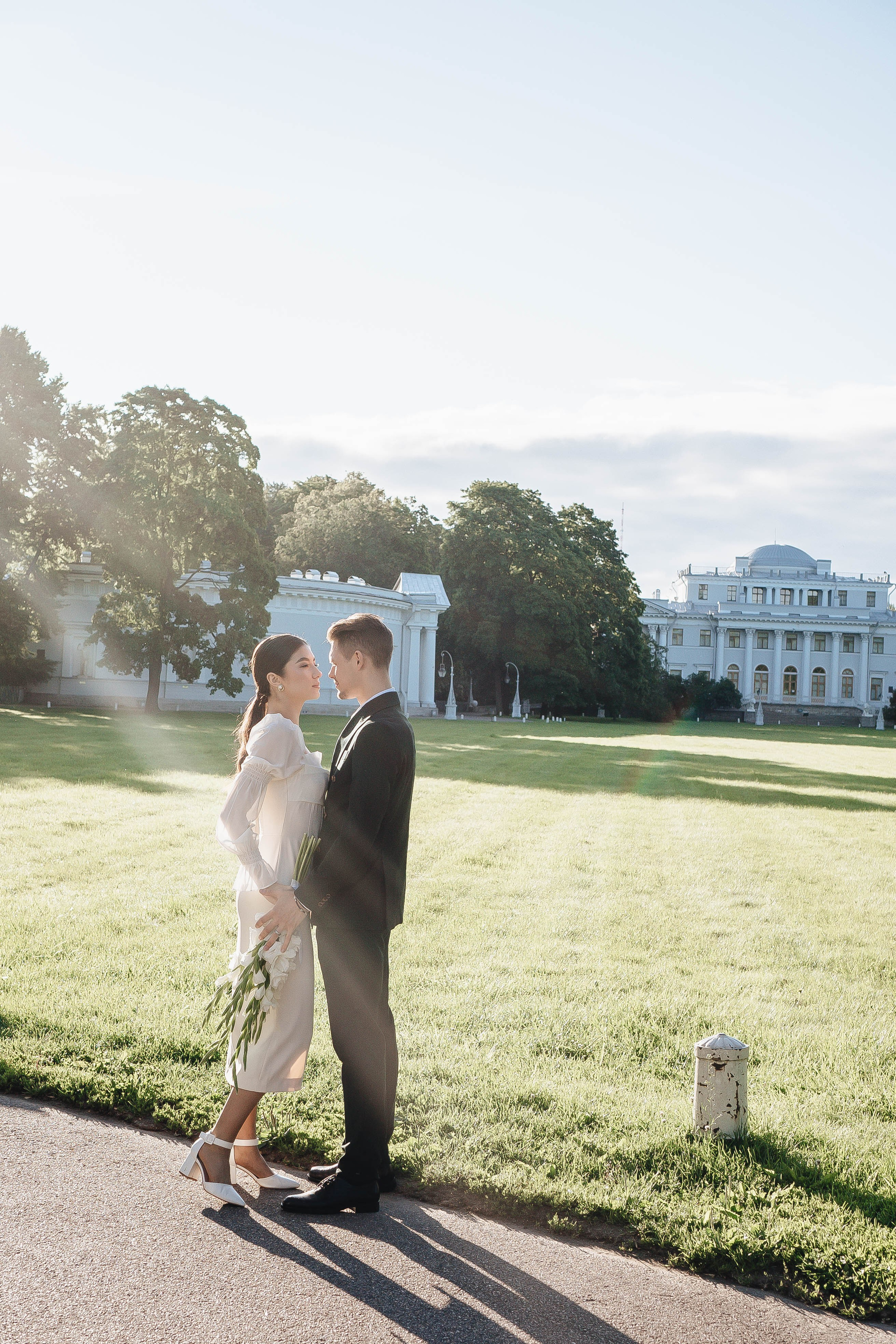 СВАДЕБНАЯ СЬЕМКА НА РАССВЕТЕ НА ЕЛАГИНОМ ОСТОРОВЕ. Профессиональный фотограф, Санкт-Петербург — Виктория Богомолова