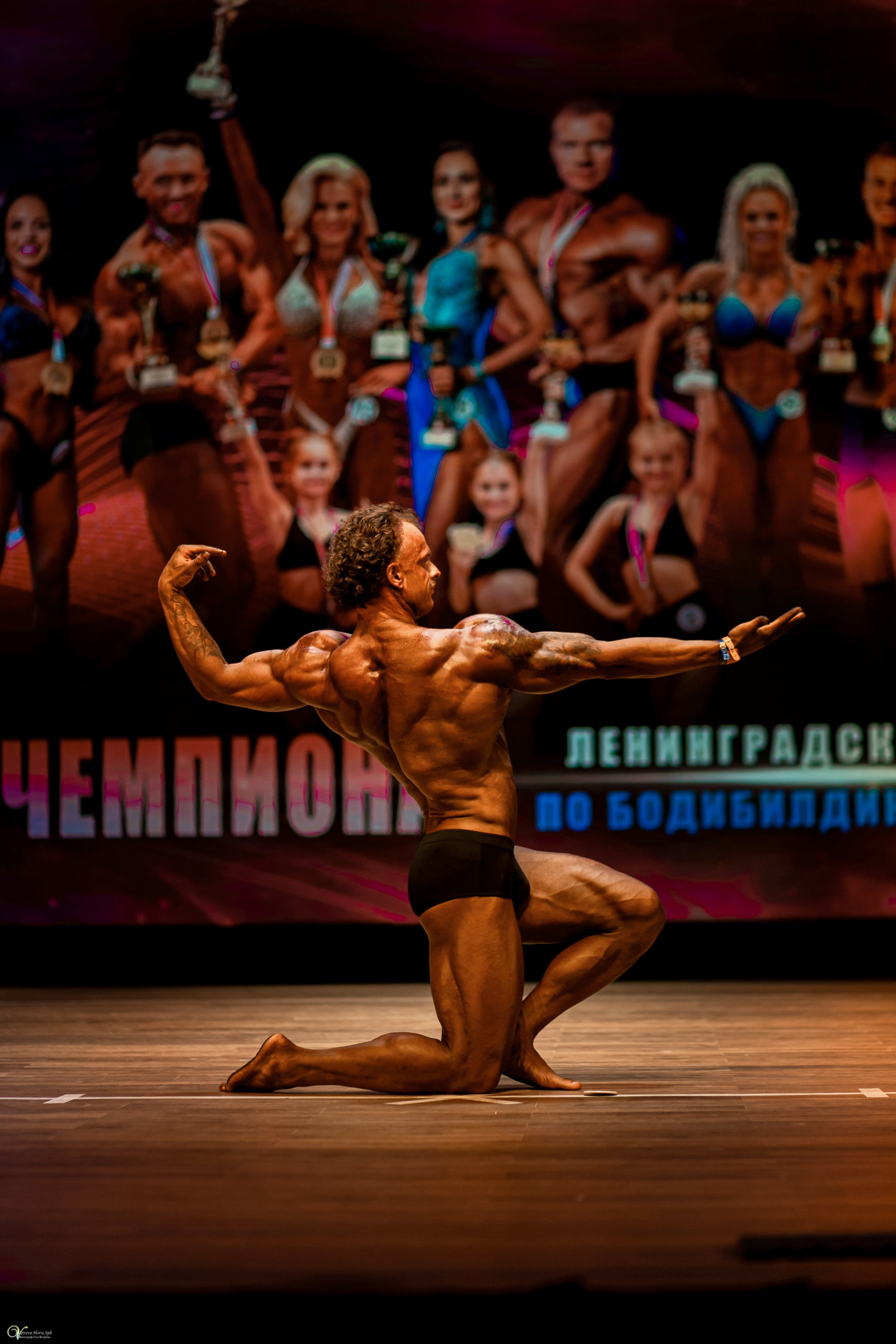 Съемка чемпионата по бодибилдингу. Фотограф женский и мужской портрет Санкт-Петербург
