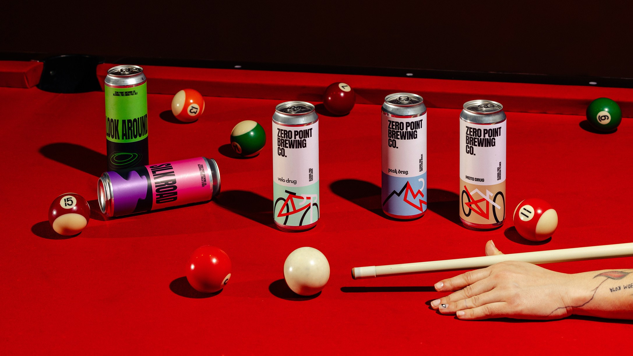 Рекламный и фуд-фотограф в СПб | Съемка для безалкогольного пива Zero Point в OSSU