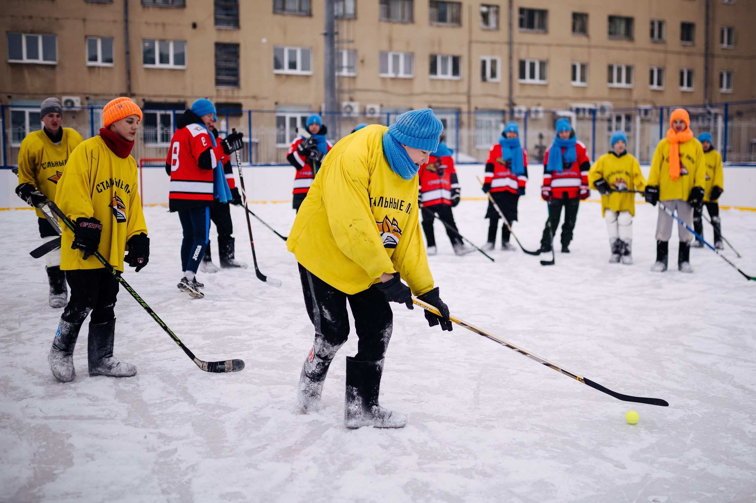 Хоккей на валенках // 22.02.25. Денис Прохоров Фотограф в г. Магнитогорск