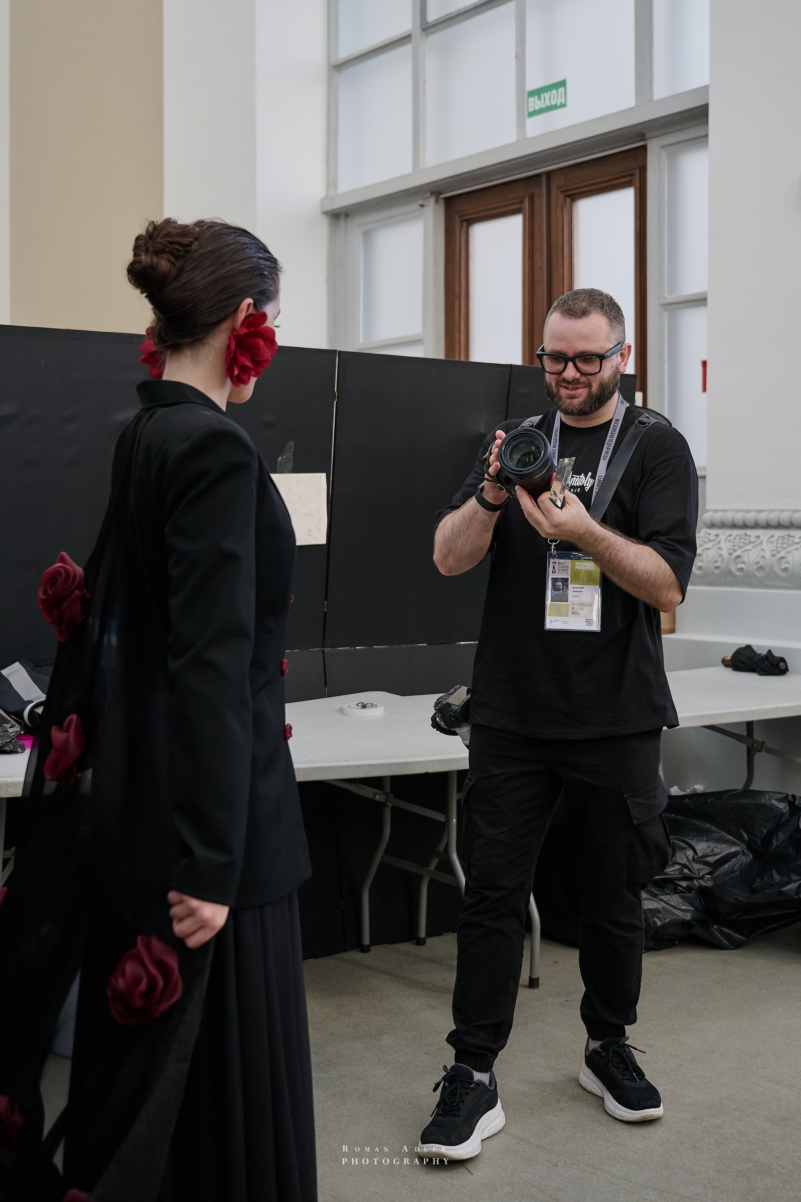 Московская неделя моды. Фотограф Роман Адлер