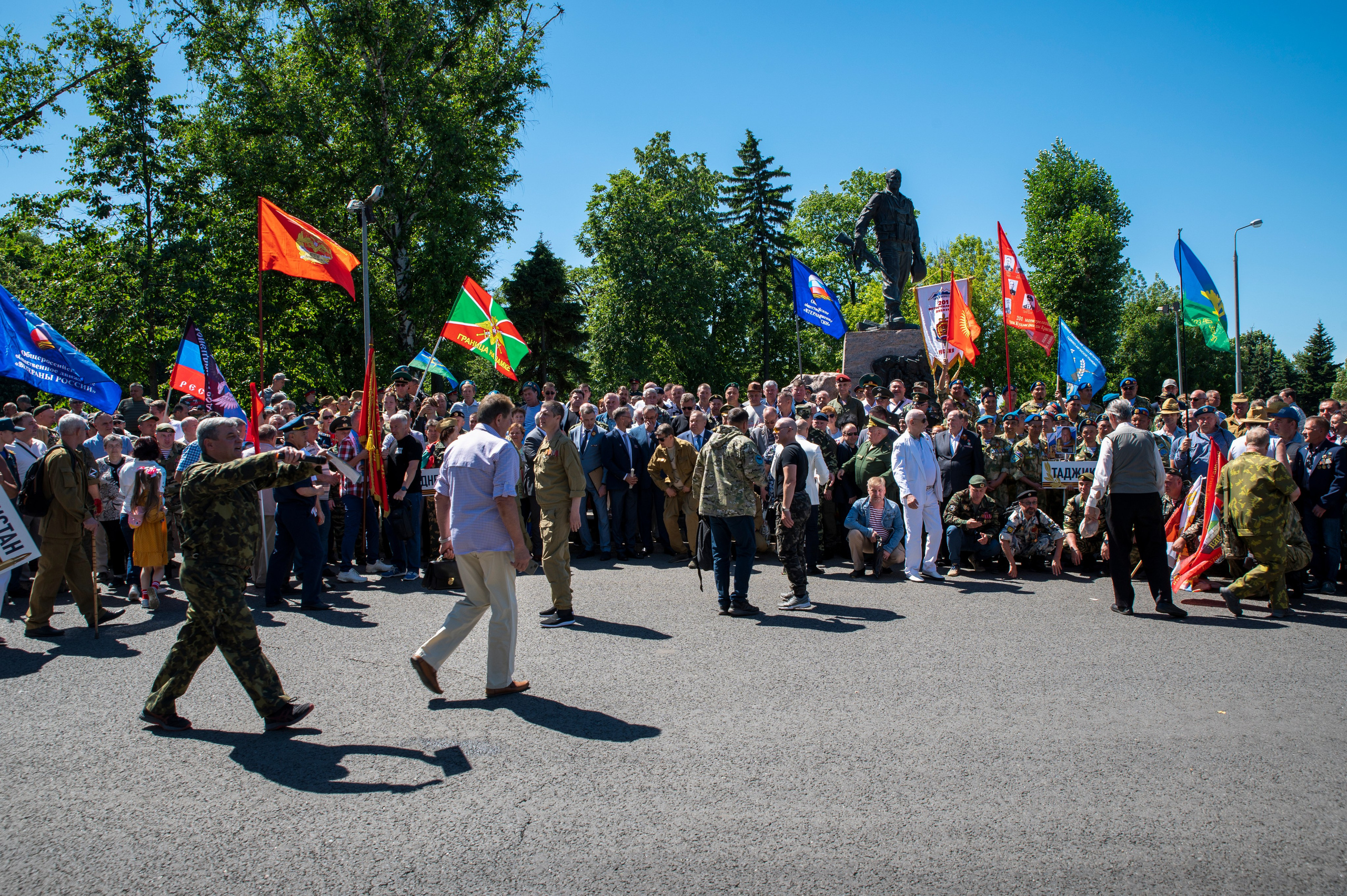 День ветеранов боевых действий 2022. Фотограф Роман Адлер