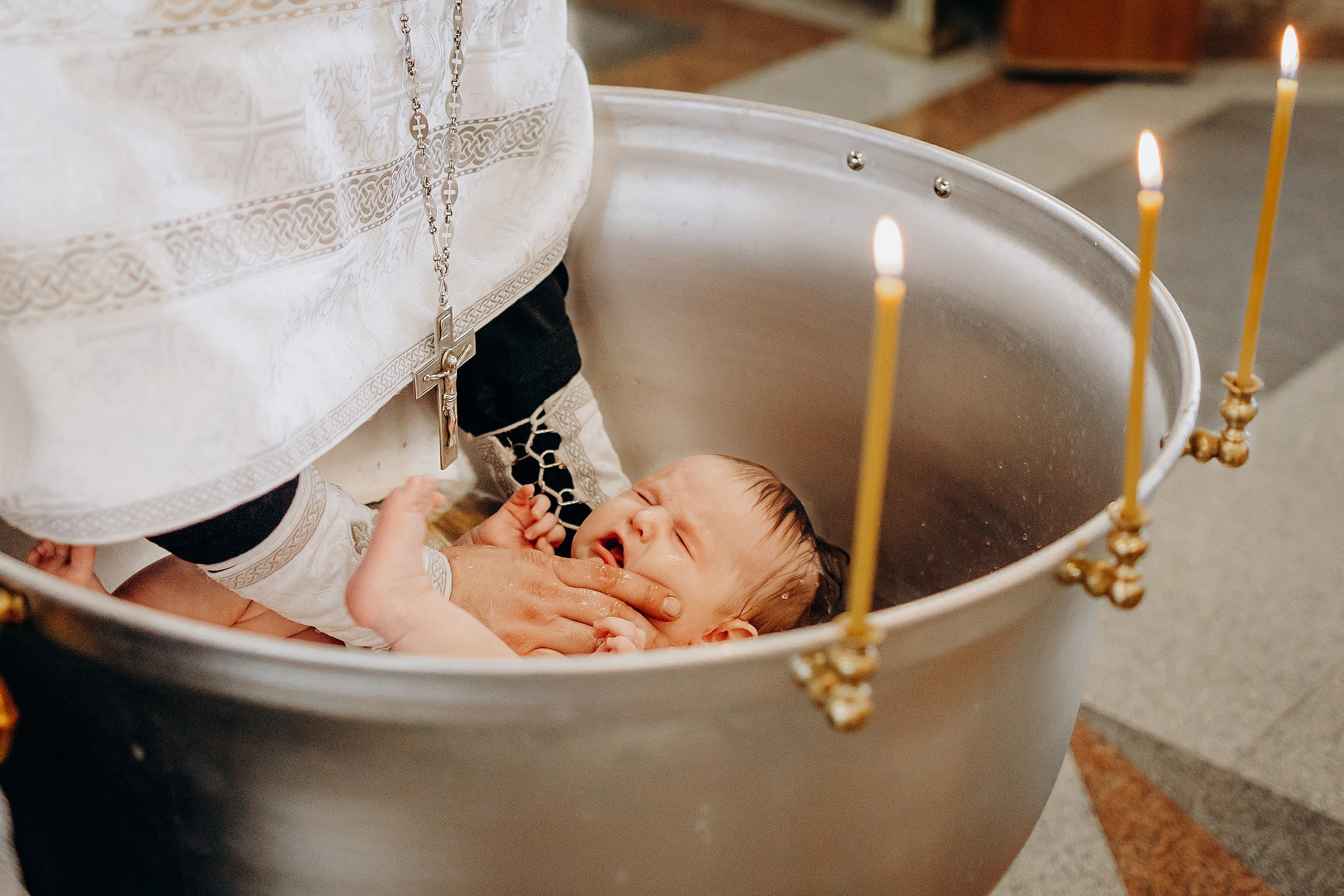 Крещение Александры. Семейный фотограф в Пензе Мария Левина
