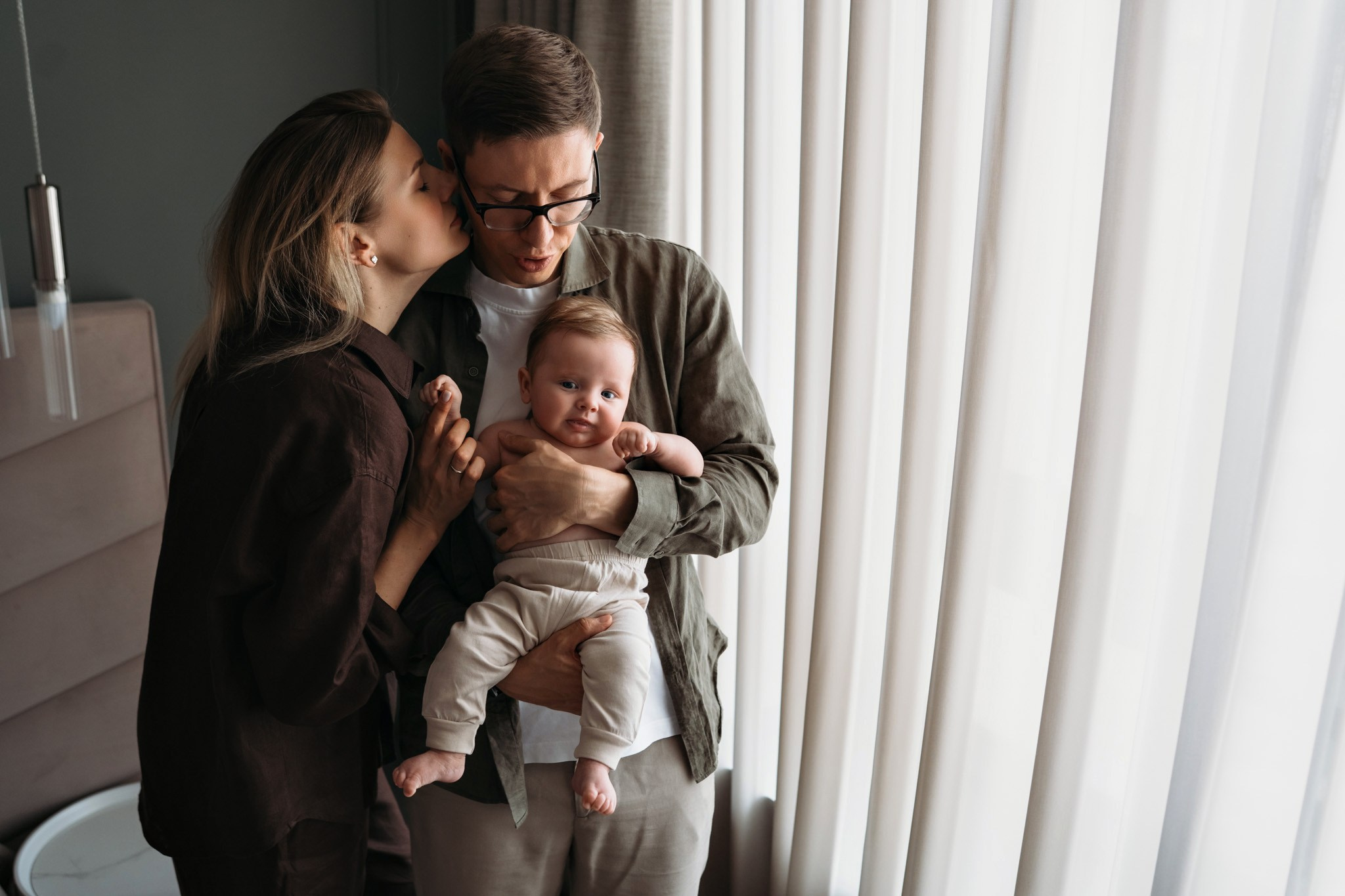 LIFE 3-4 month. Фотограф Новорожденных в Москве. Семейные истории в стиле LIFE