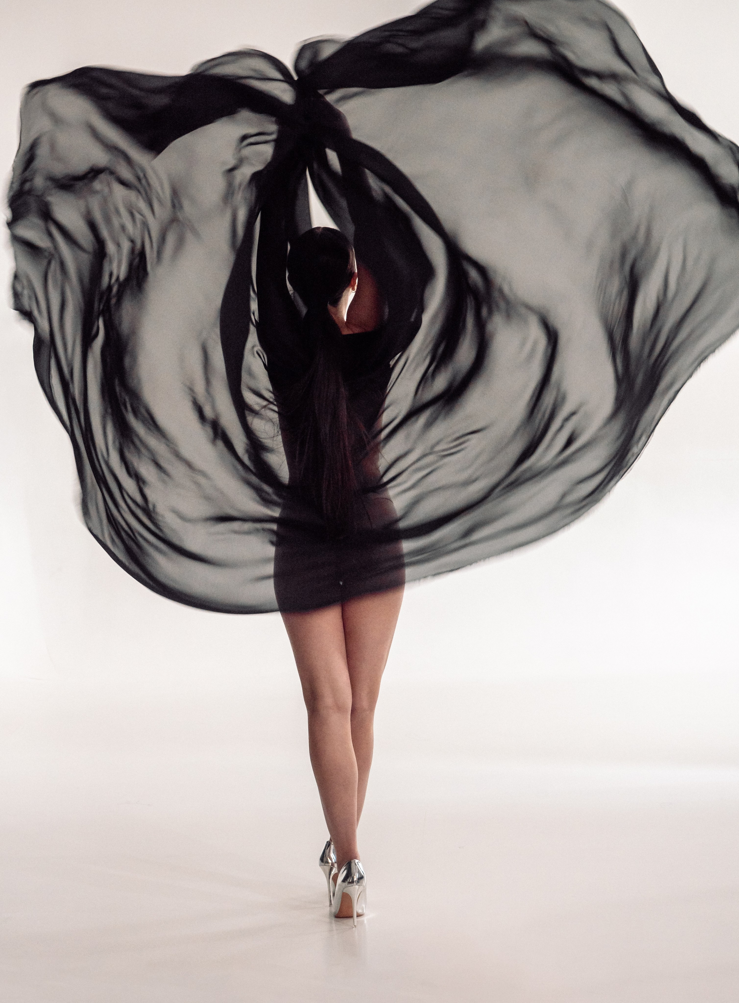 «Парящая Ткань». Фотограф