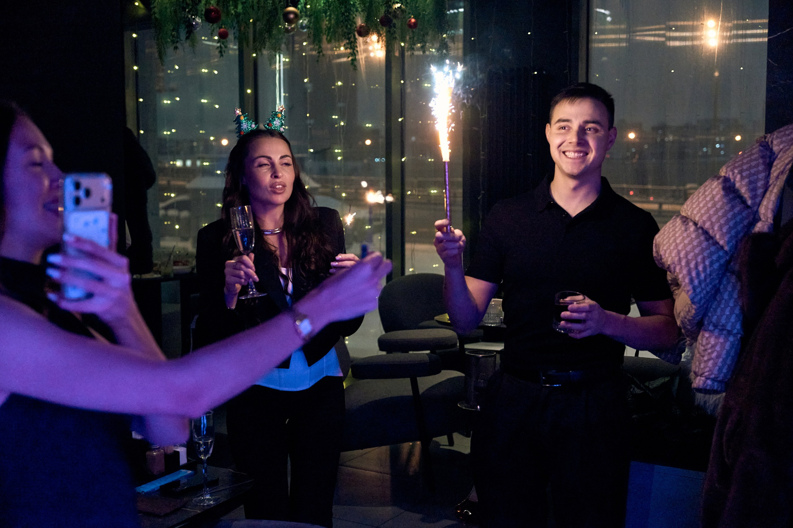 Новогодняя ночь в Мята Platinum. Контент-фотограф в Москве Тима Забабурин