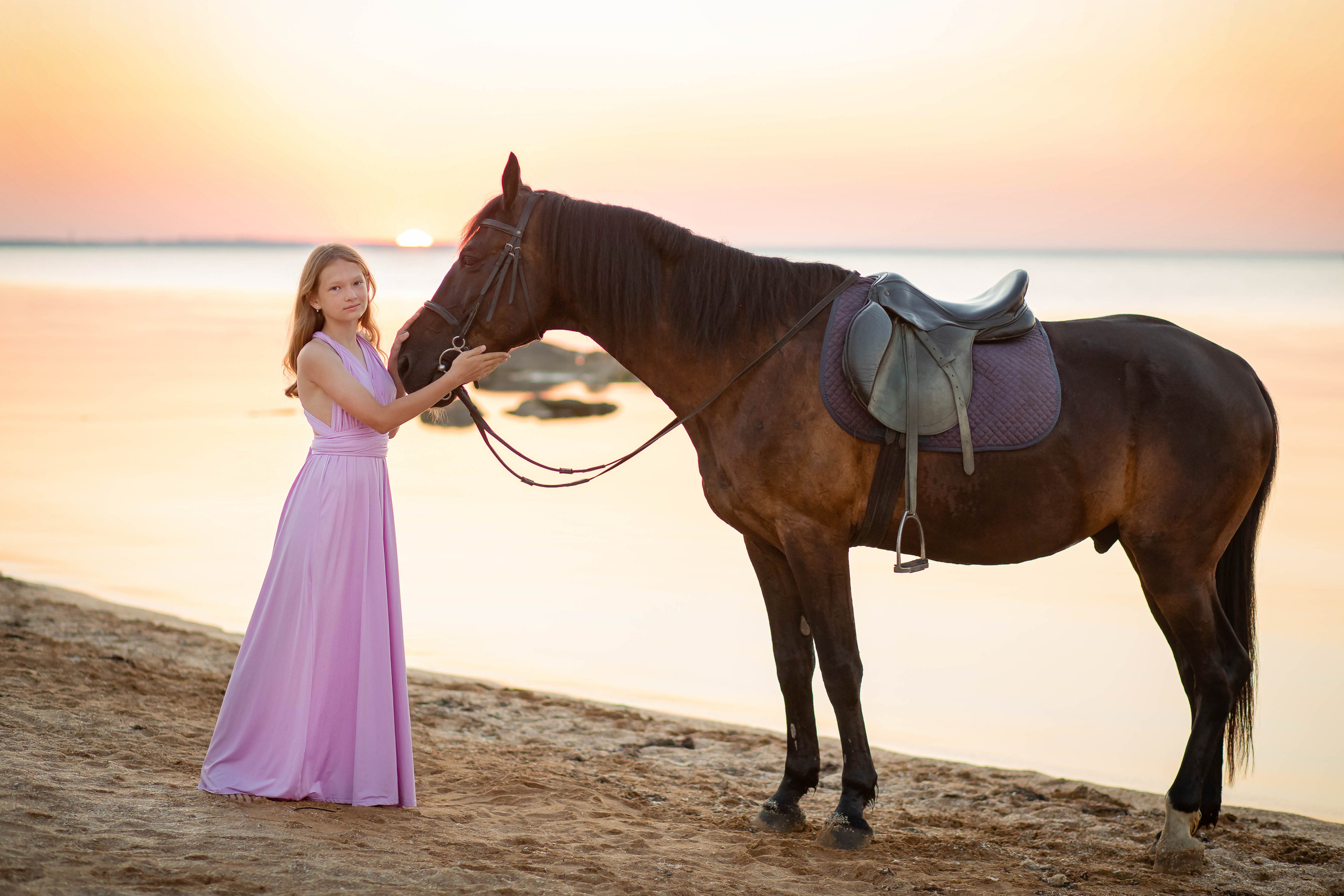 Фотосессия на море с лошадью. Фотограф в Феодосии Наталья Булгакова