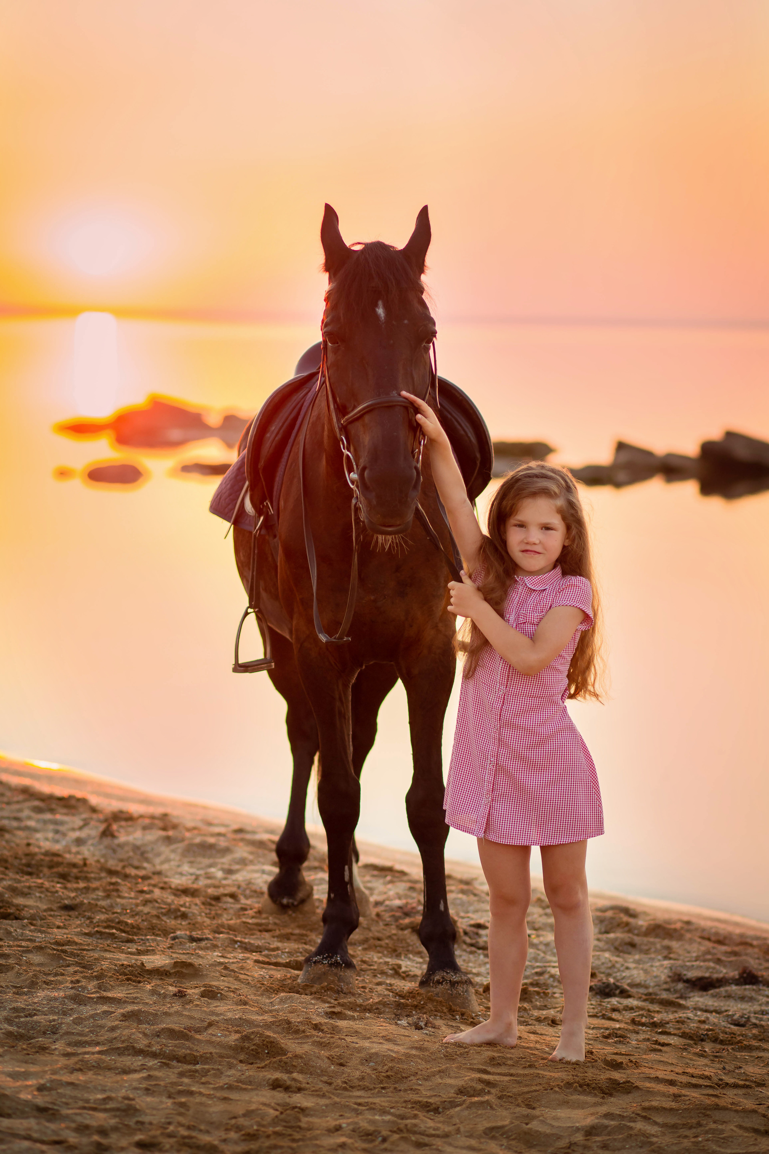 Фотосессия на море с лошадью. Фотограф в Феодосии Наталья Булгакова
