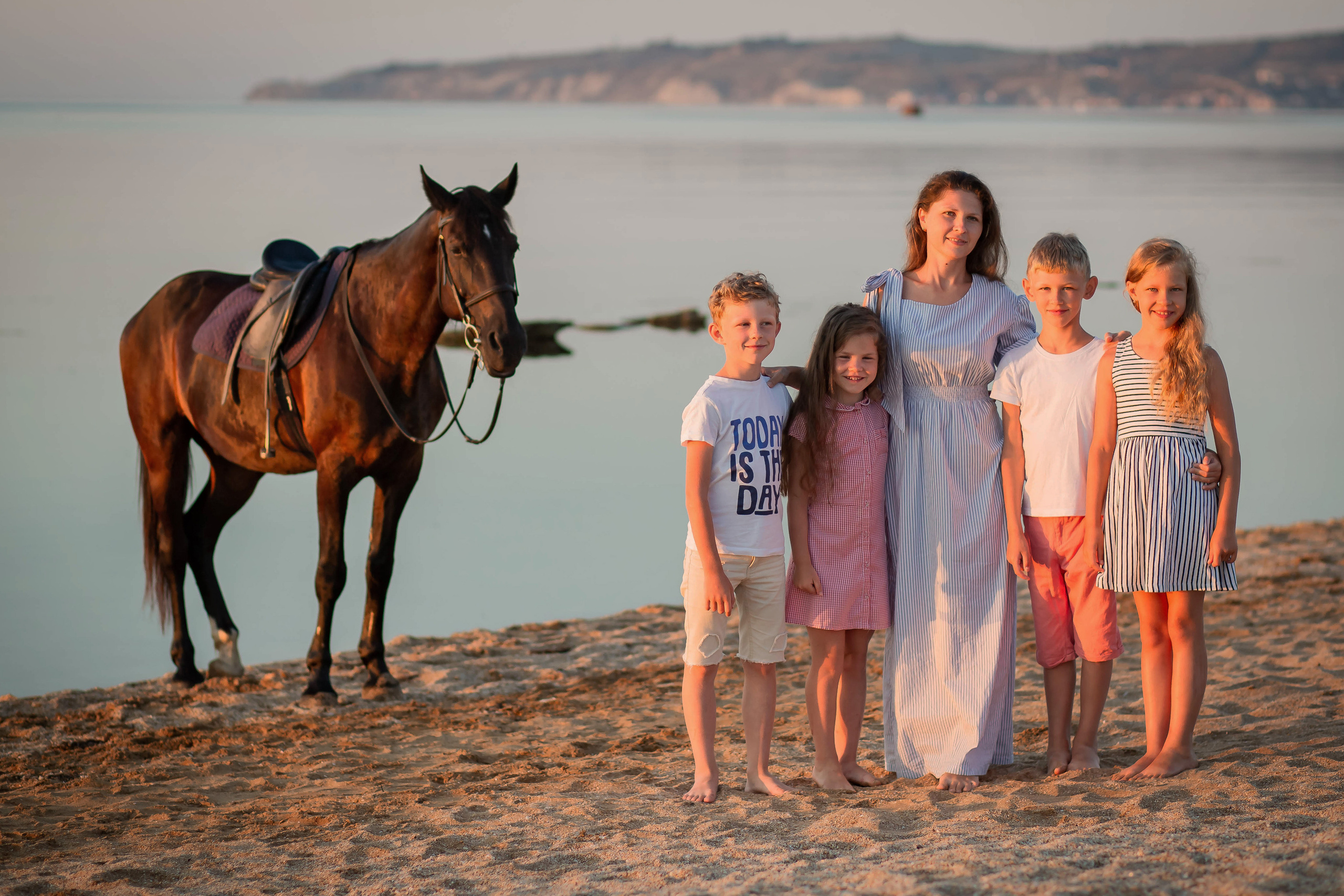 Фотосессия на море с лошадью. Фотограф в Феодосии Наталья Булгакова