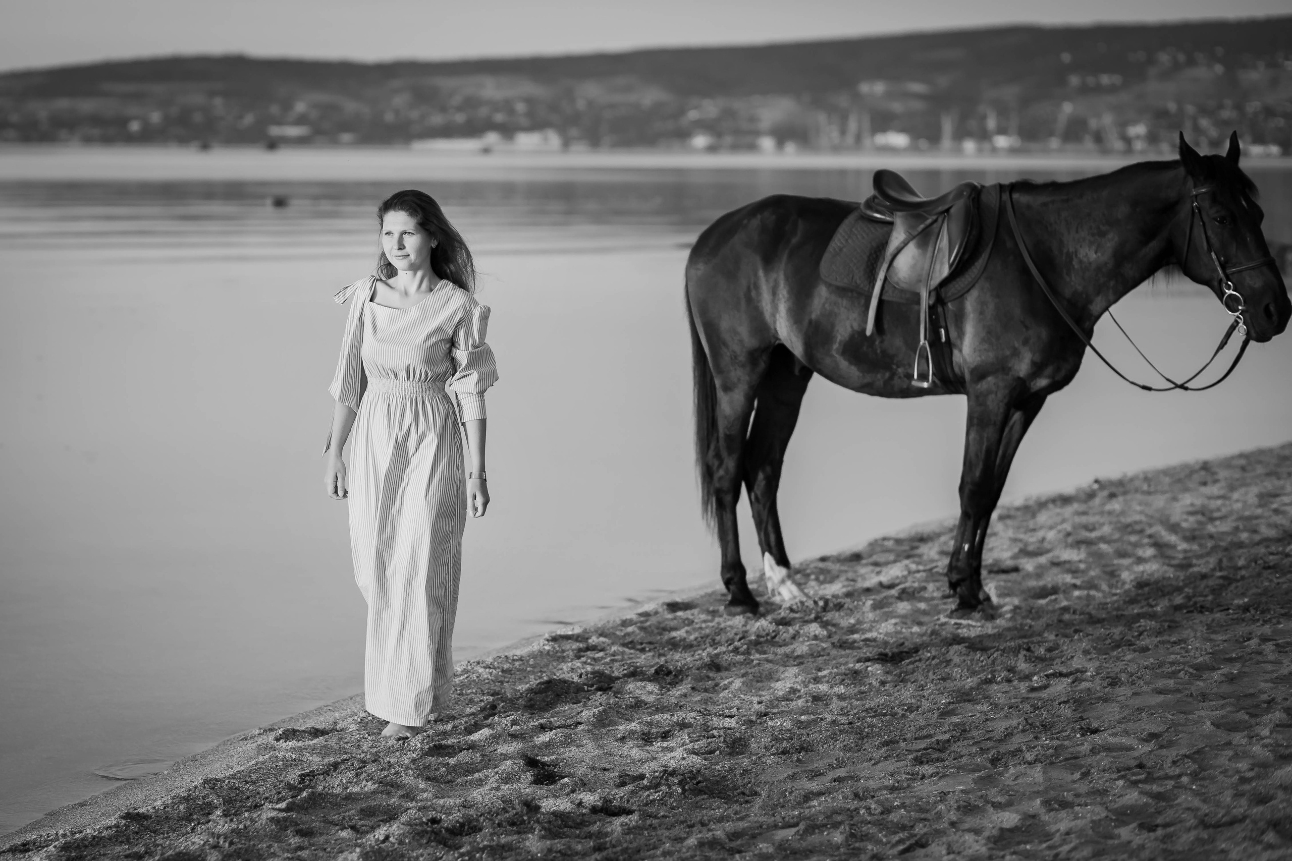 Фотосессия на море с лошадью. Фотограф в Феодосии Наталья Булгакова