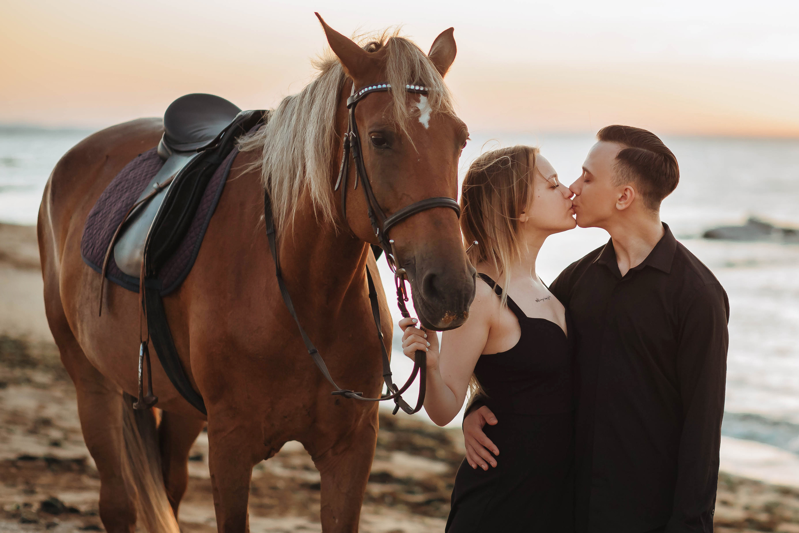 Фотосессия на море с лошадью. Фотограф в Феодосии Наталья Булгакова