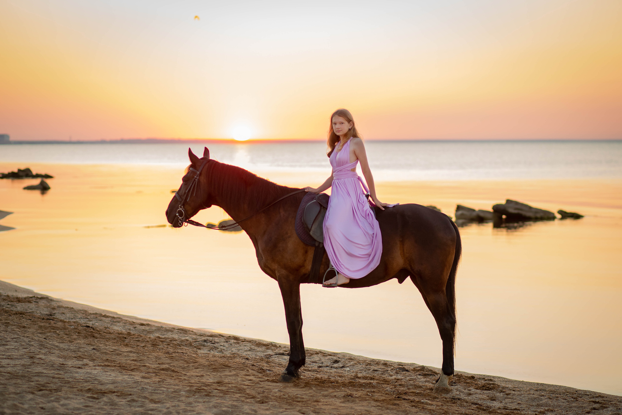Фотосессия на море с лошадью. Фотограф в Феодосии Наталья Булгакова
