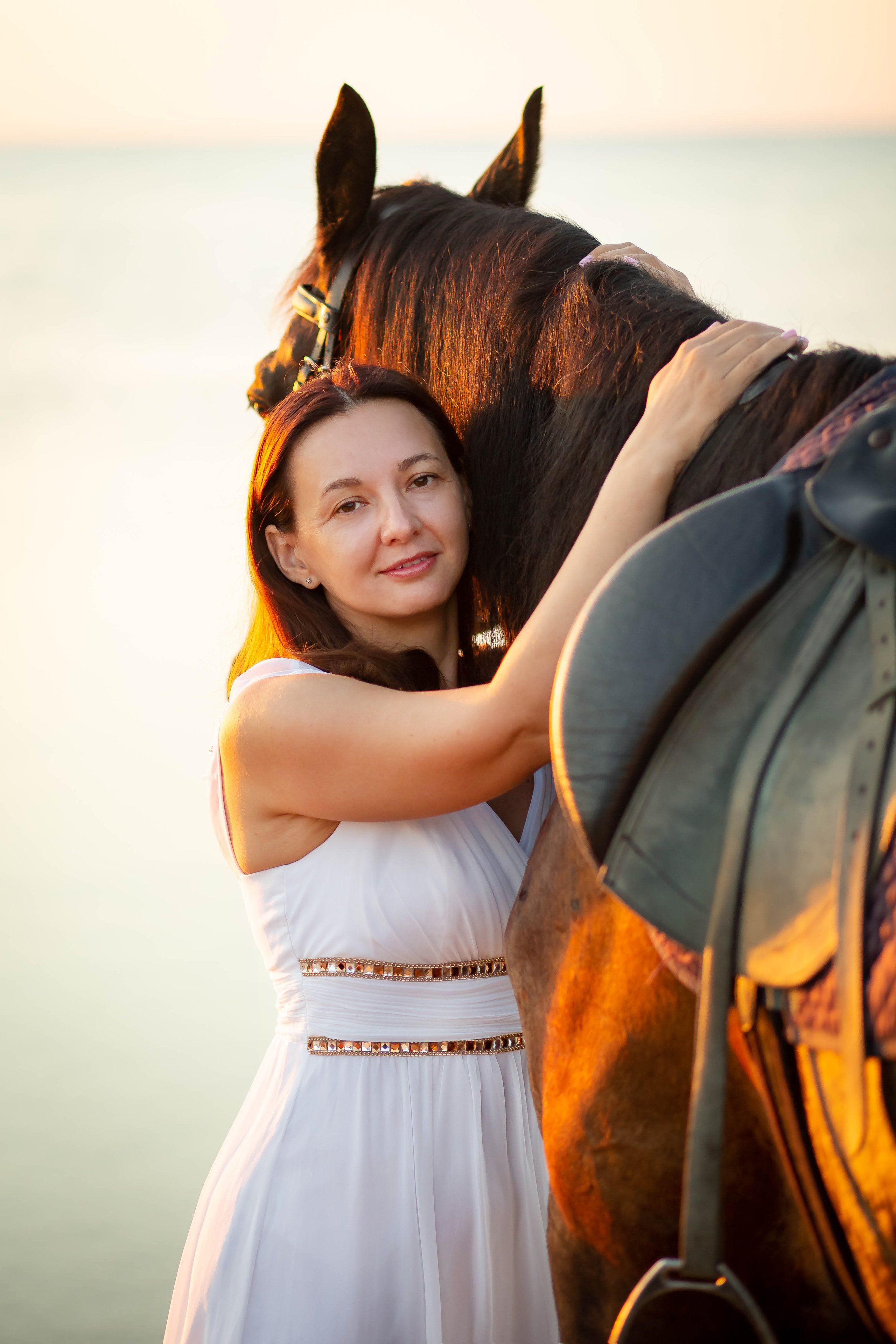 Фотосессия на море с лошадью. Фотограф в Феодосии Наталья Булгакова
