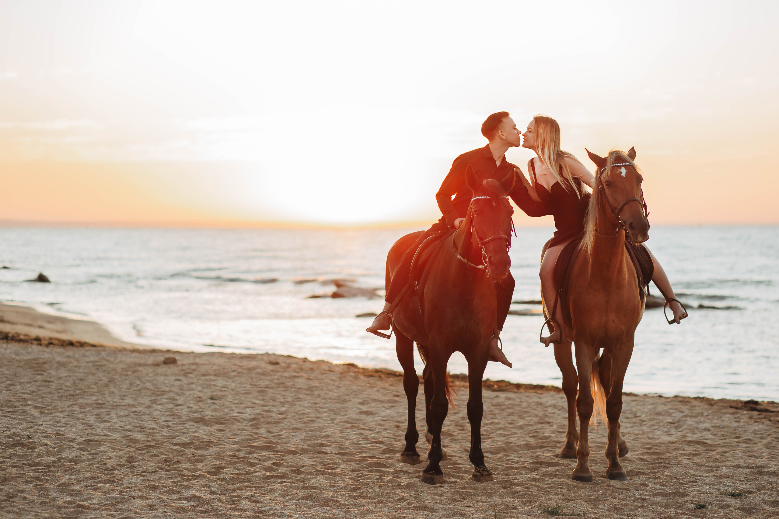 Фотосессия на море с лошадью. Фотограф в Феодосии Наталья Булгакова