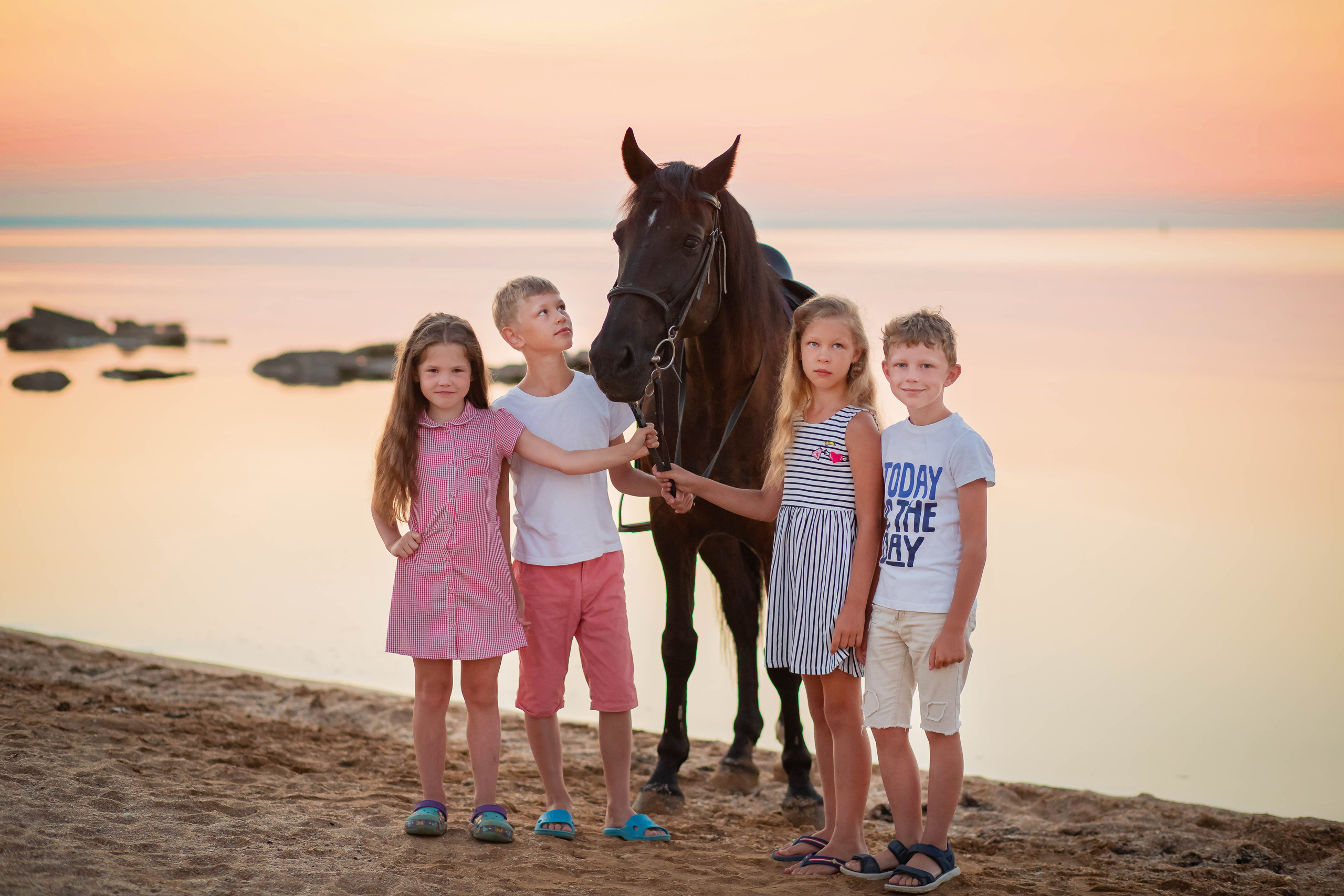 Фотосессия на море с лошадью. Фотограф в Феодосии Наталья Булгакова