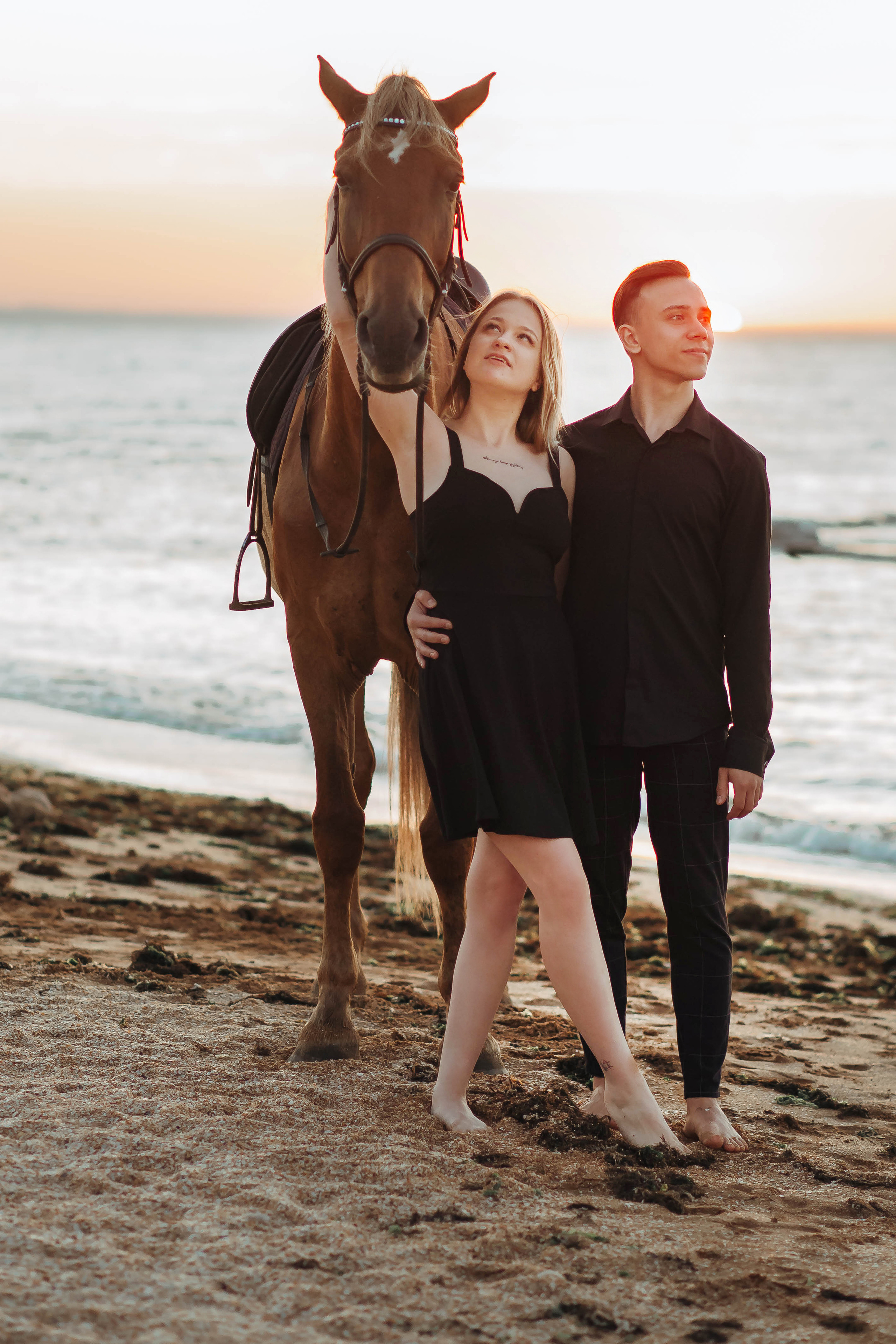 Фотосессия на море с лошадью. Фотограф в Феодосии Наталья Булгакова