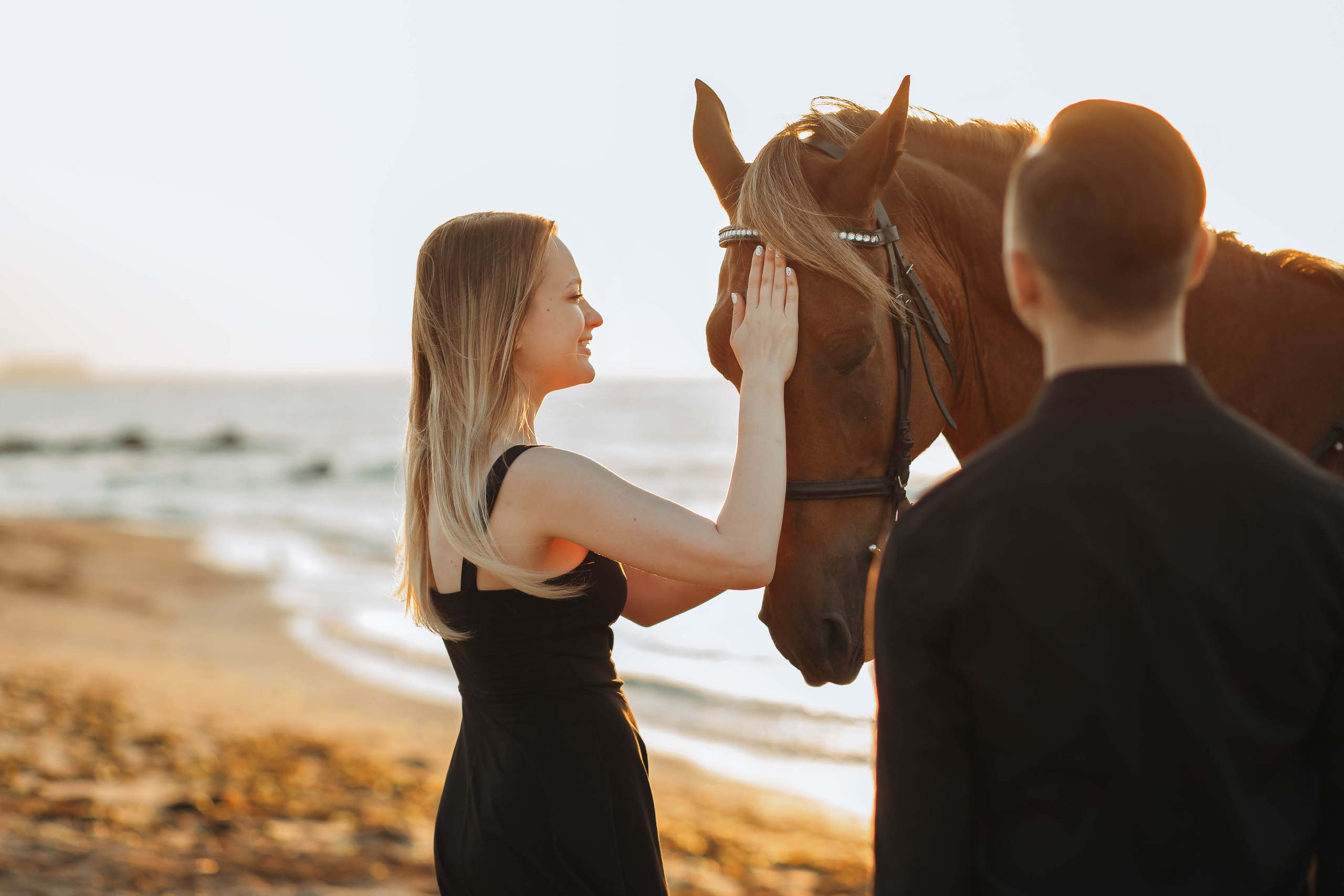 Фотосессия на море с лошадью. Фотограф в Феодосии Наталья Булгакова