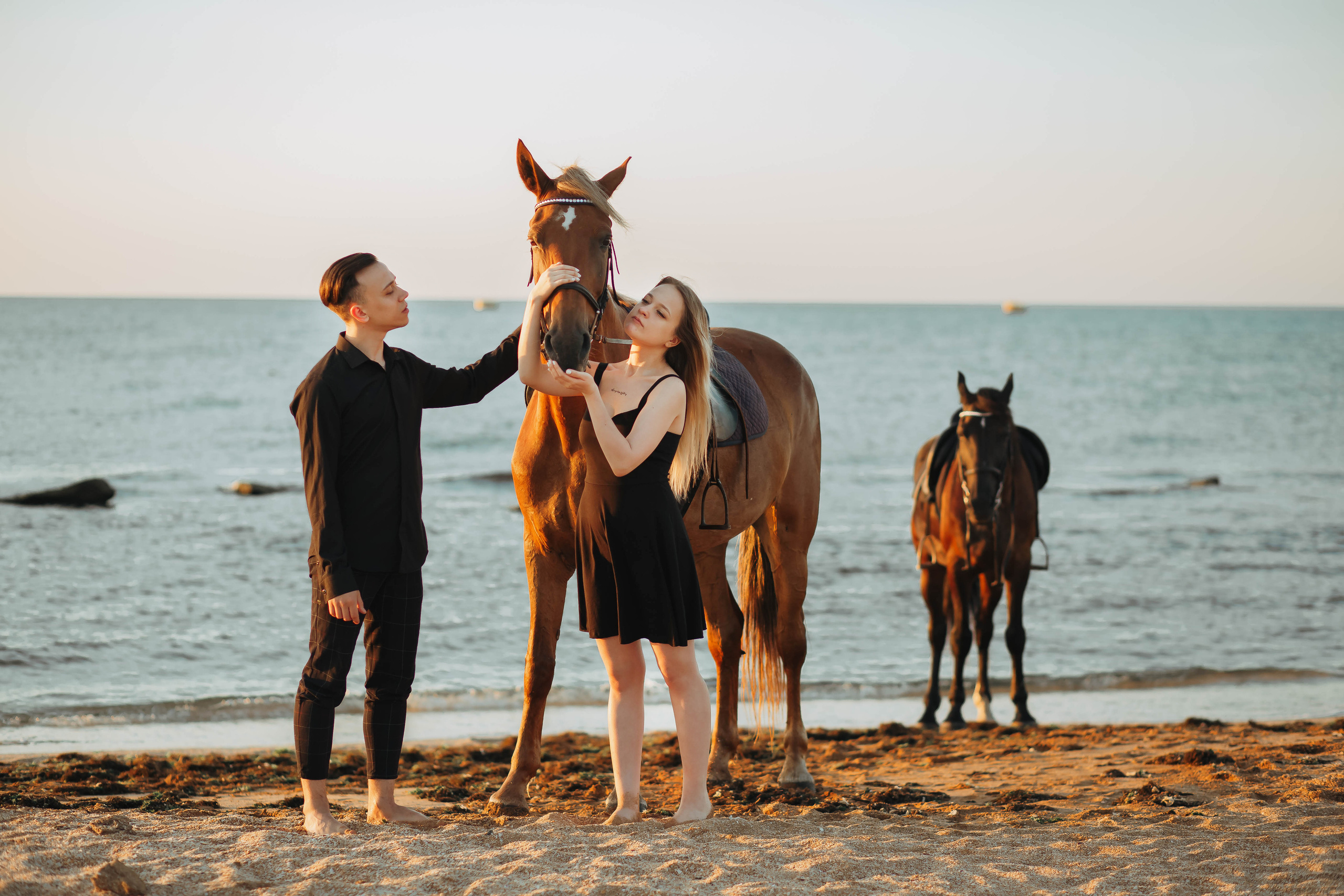 Фотосессия на море с лошадью. Фотограф в Феодосии Наталья Булгакова