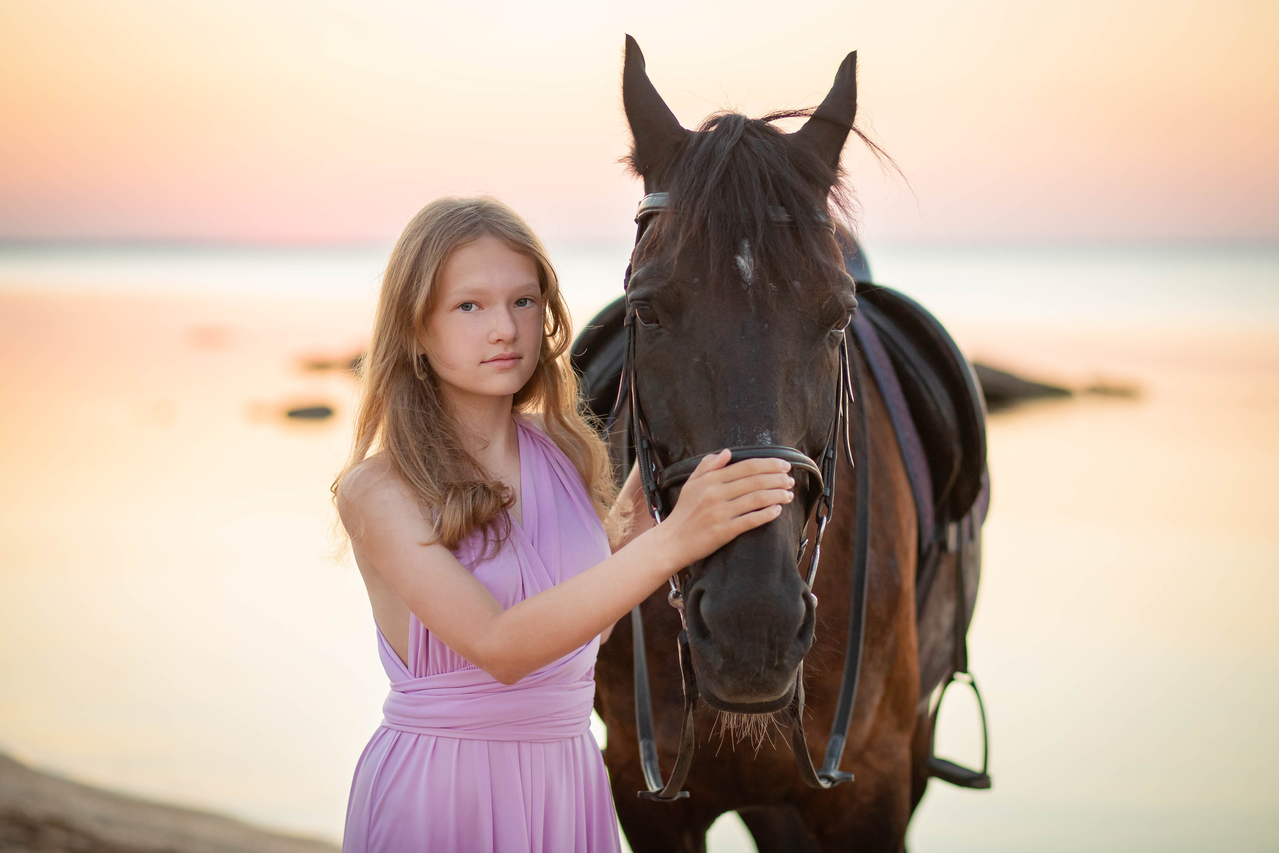 Фотосессия на море с лошадью. Фотограф в Феодосии Наталья Булгакова