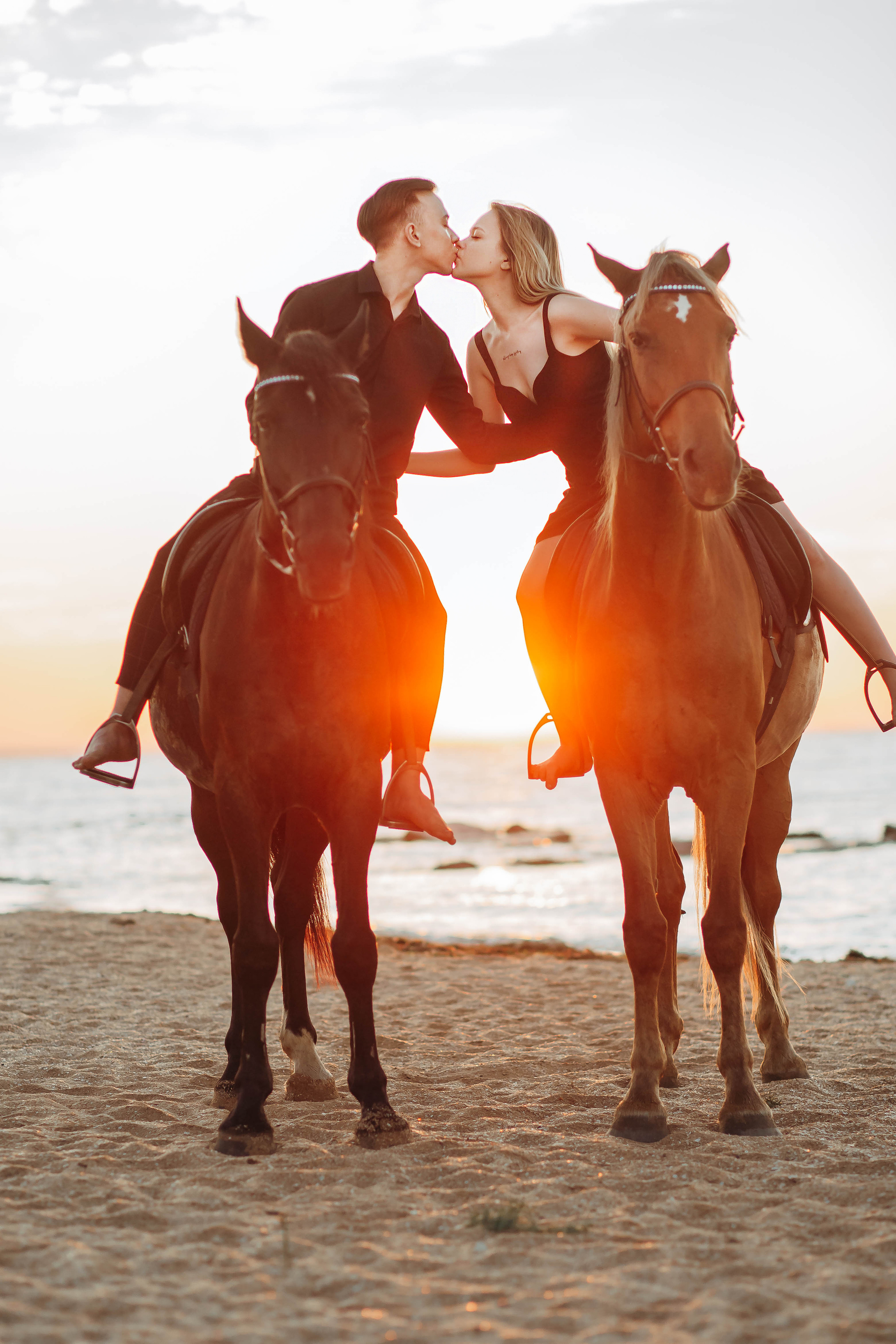 Фотосессия на море с лошадью. Фотограф в Феодосии Наталья Булгакова