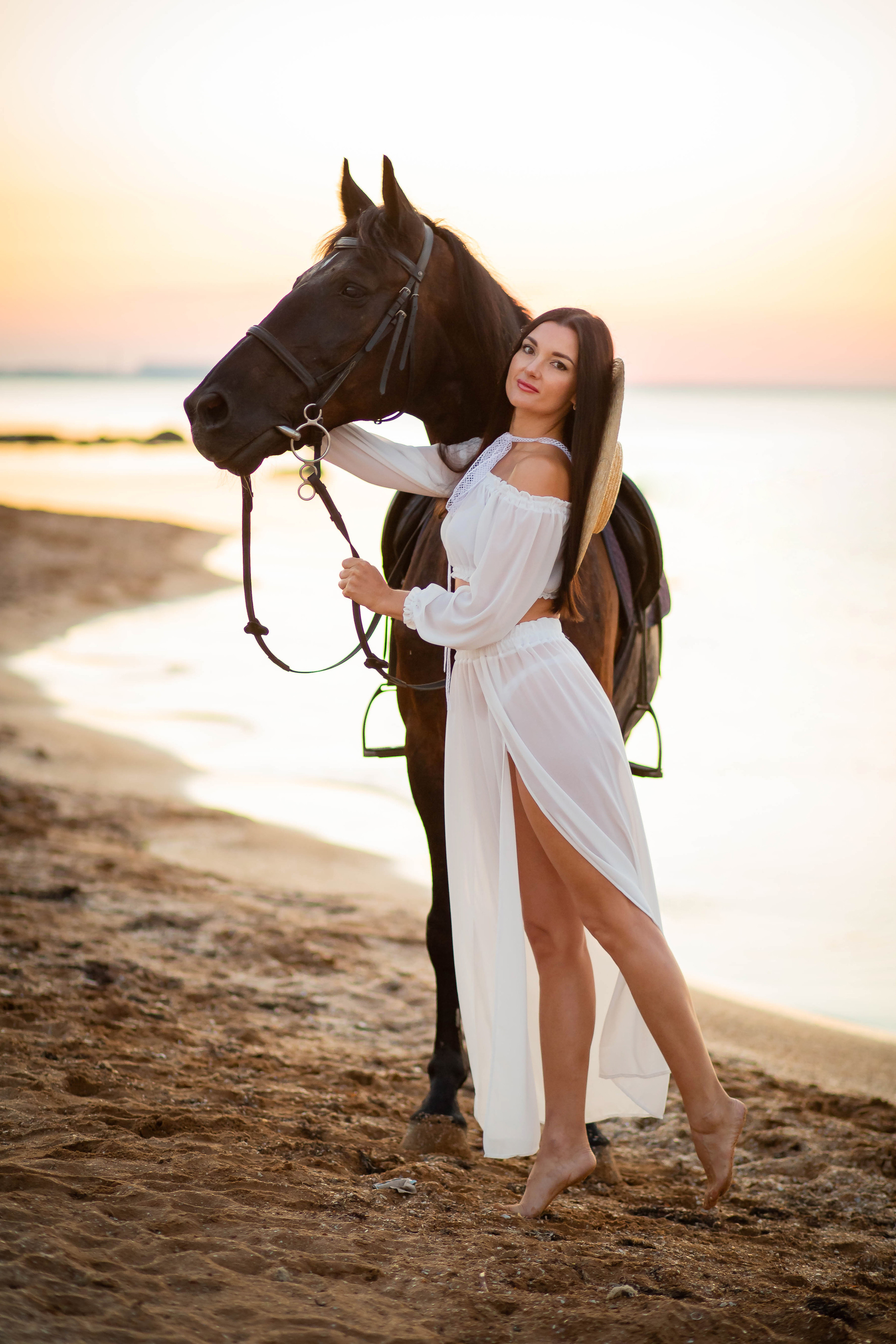 Фотосессия на море с лошадью. Фотограф в Феодосии Наталья Булгакова