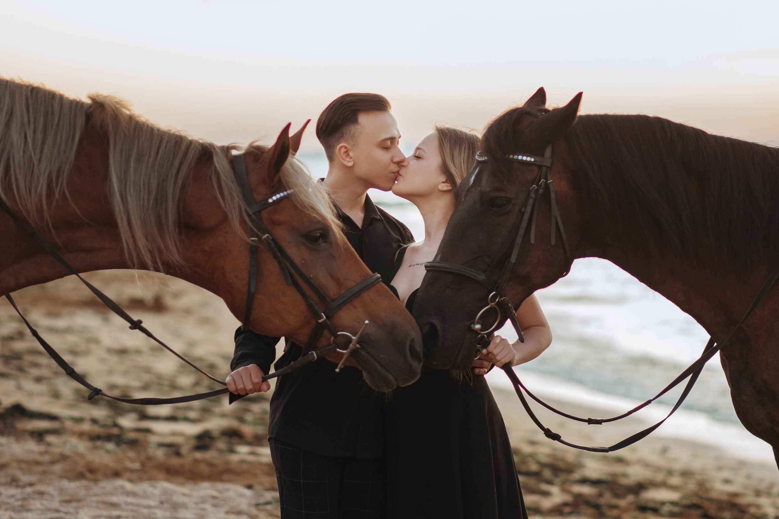 Фотосессия на море с лошадью. Фотограф в Феодосии Наталья Булгакова