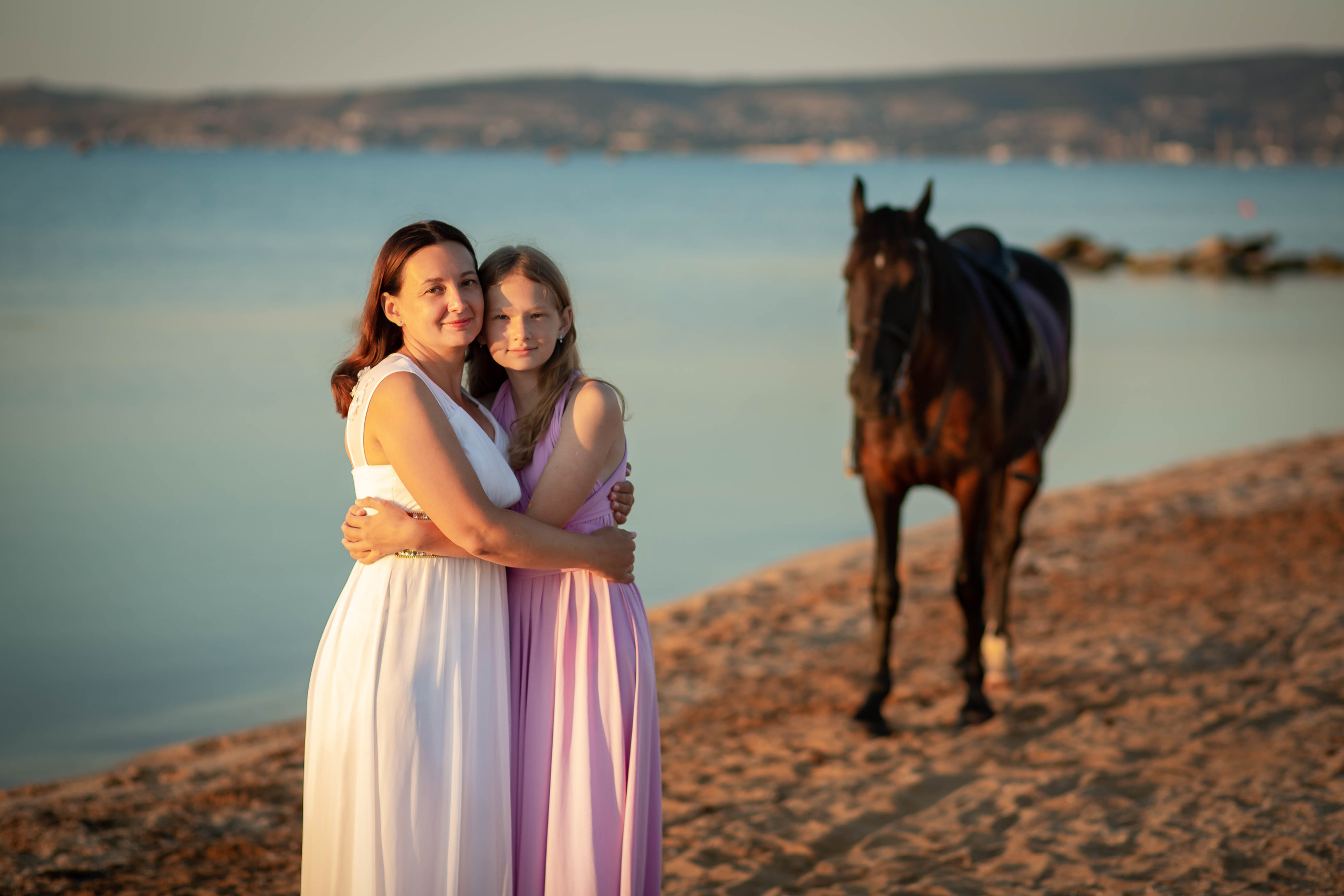 Фотосессия на море с лошадью. Фотограф в Феодосии Наталья Булгакова