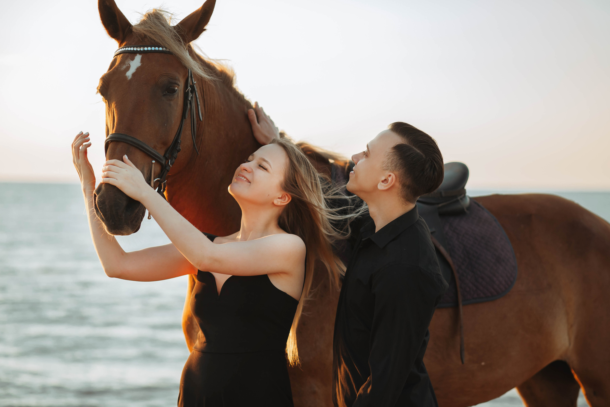 Фотосессия на море с лошадью. Фотограф в Феодосии Наталья Булгакова