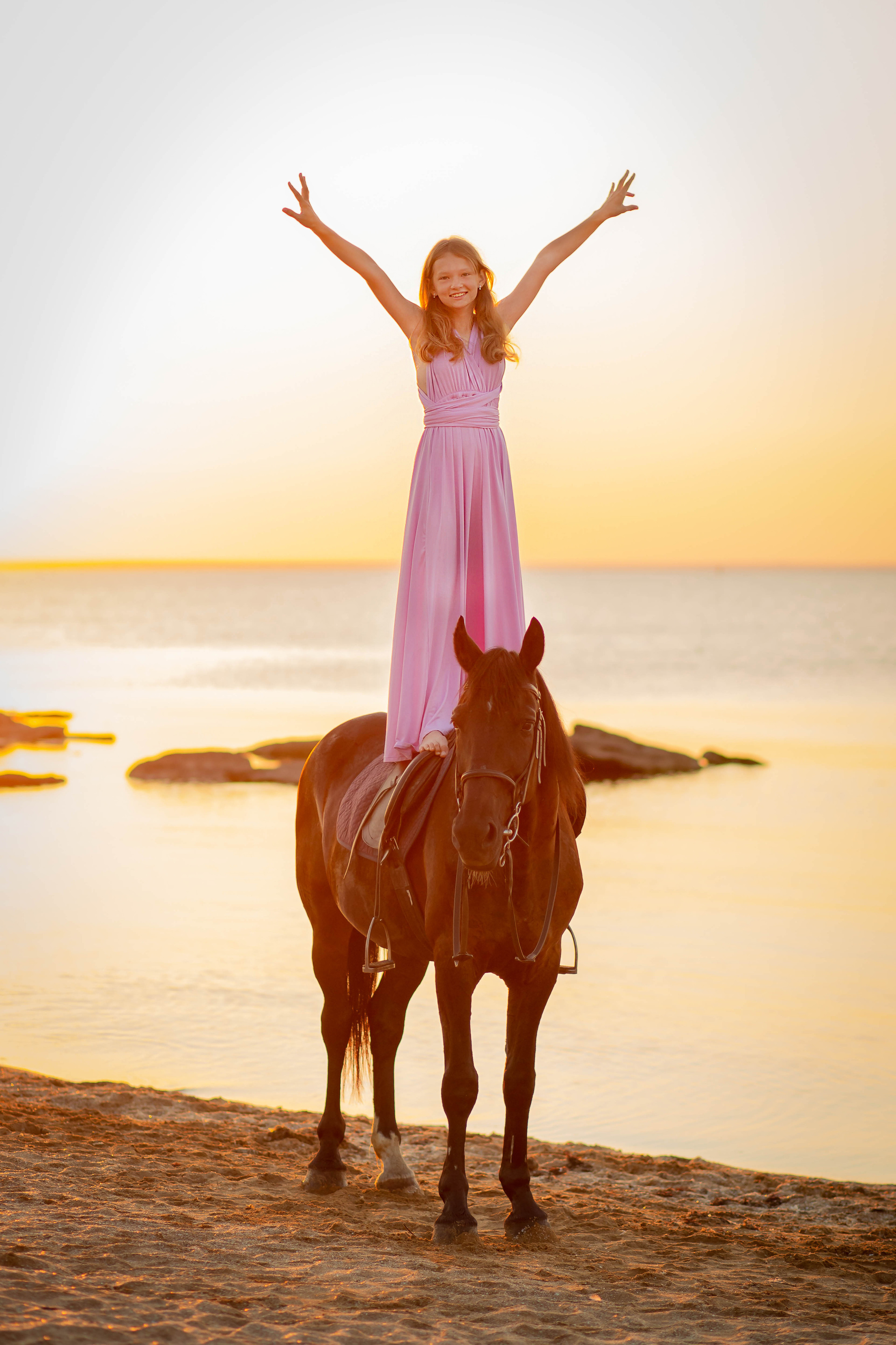 Фотосессия на море с лошадью. Фотограф в Феодосии Наталья Булгакова
