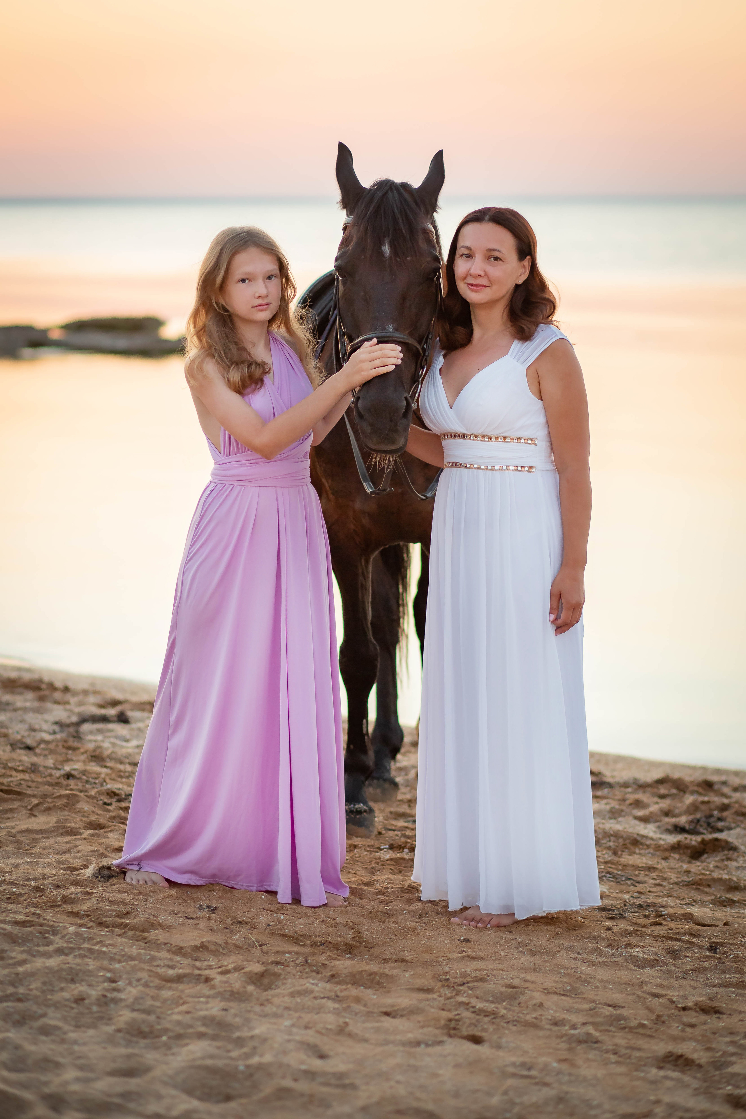 Фотосессия на море с лошадью. Фотограф в Феодосии Наталья Булгакова