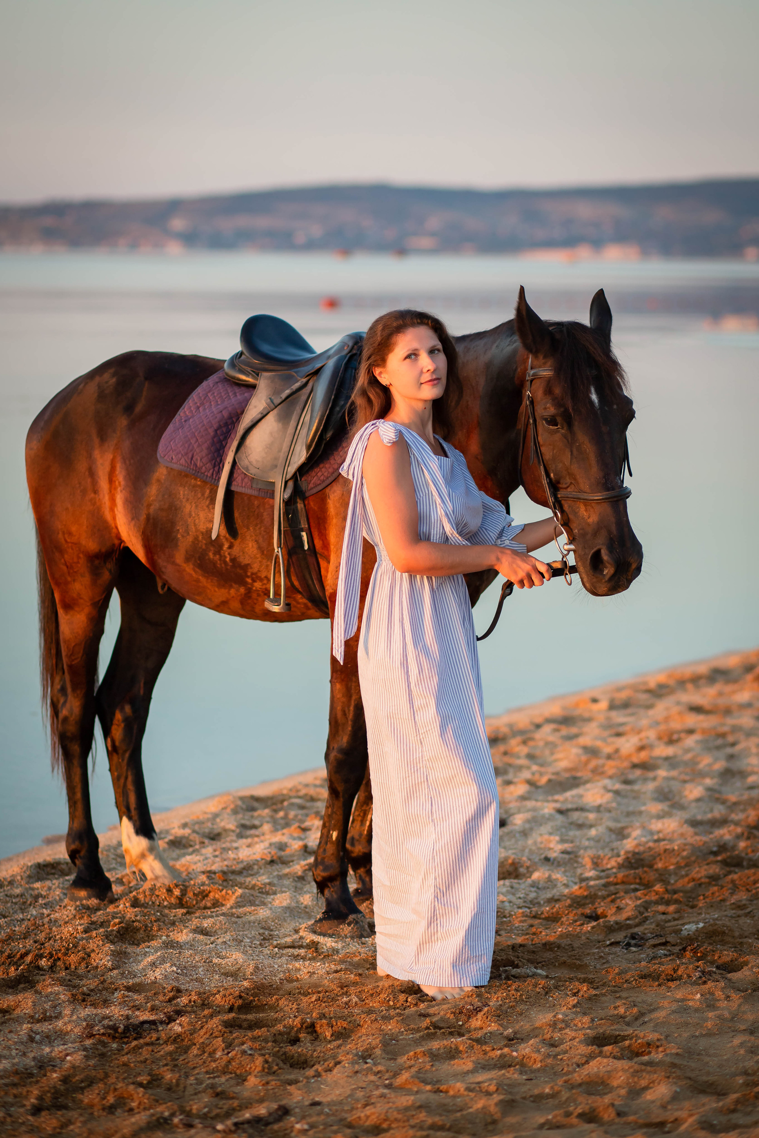 Фотосессия на море с лошадью. Фотограф в Феодосии Наталья Булгакова