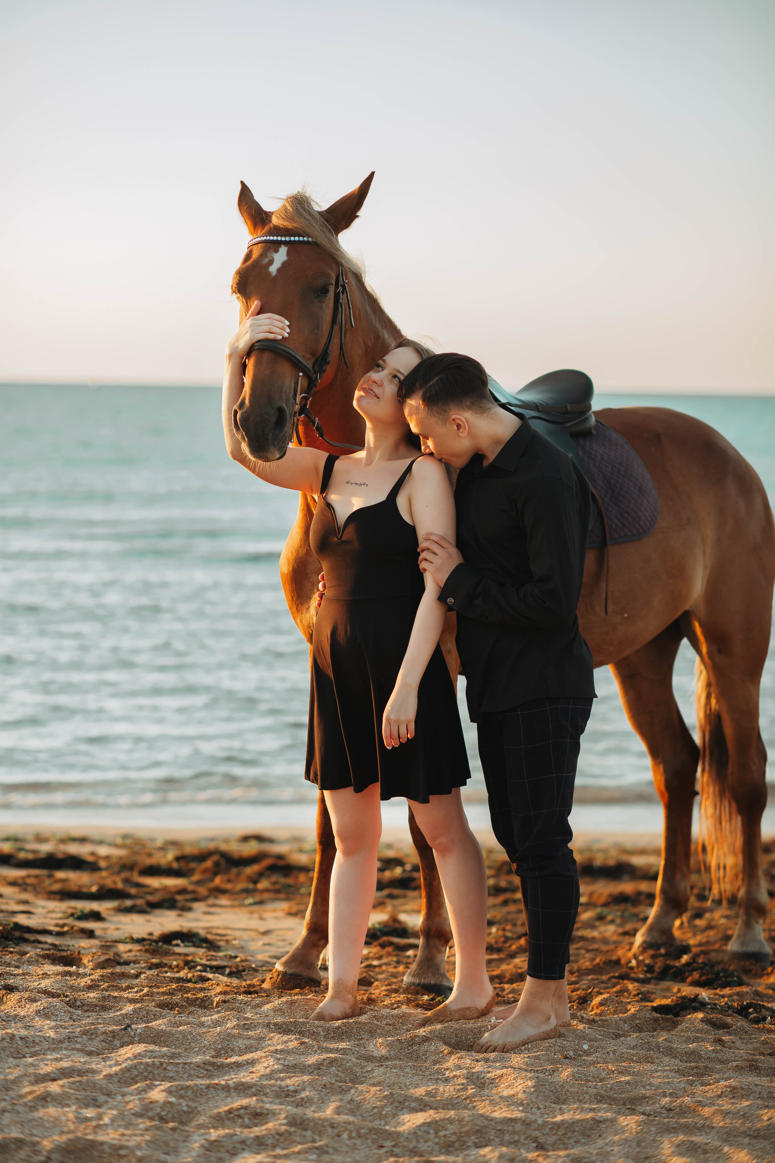Фотосессия на море с лошадью. Фотограф в Феодосии Наталья Булгакова
